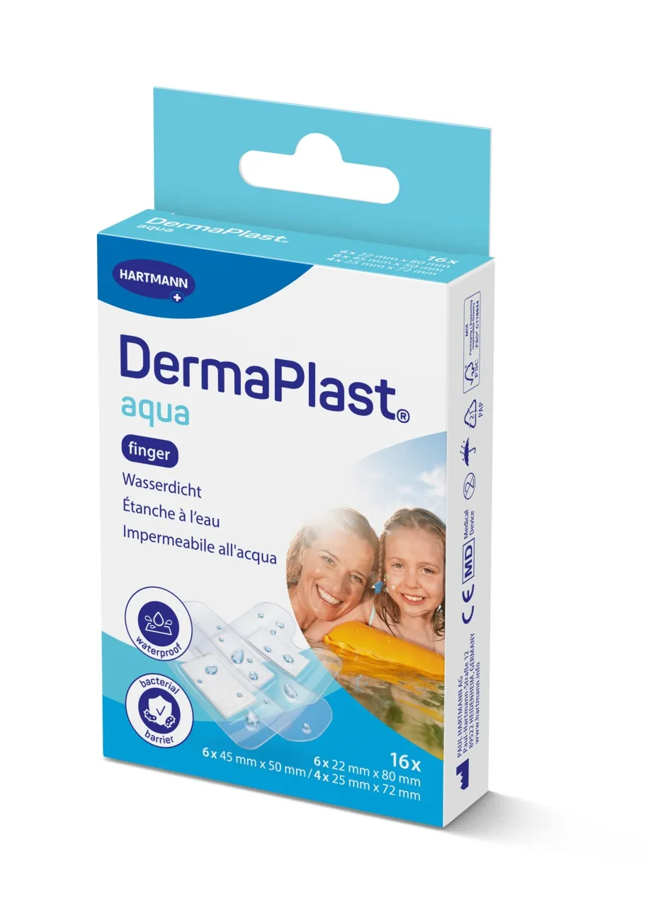 DERMAPLAST PLAASTRID AQUA FINGER MIX N16 - Tootepilt 