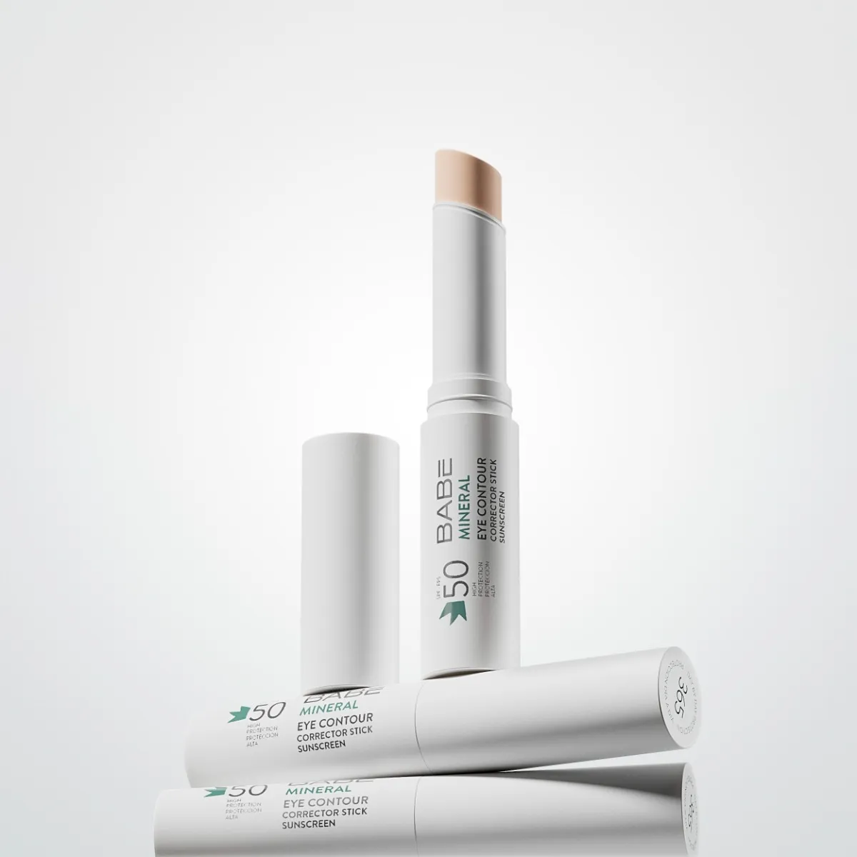 BABE MINERAALNE PÄIKESEKAITSEPULK SILMAALUSTELE SPF50 4G - Tootepilt 5
