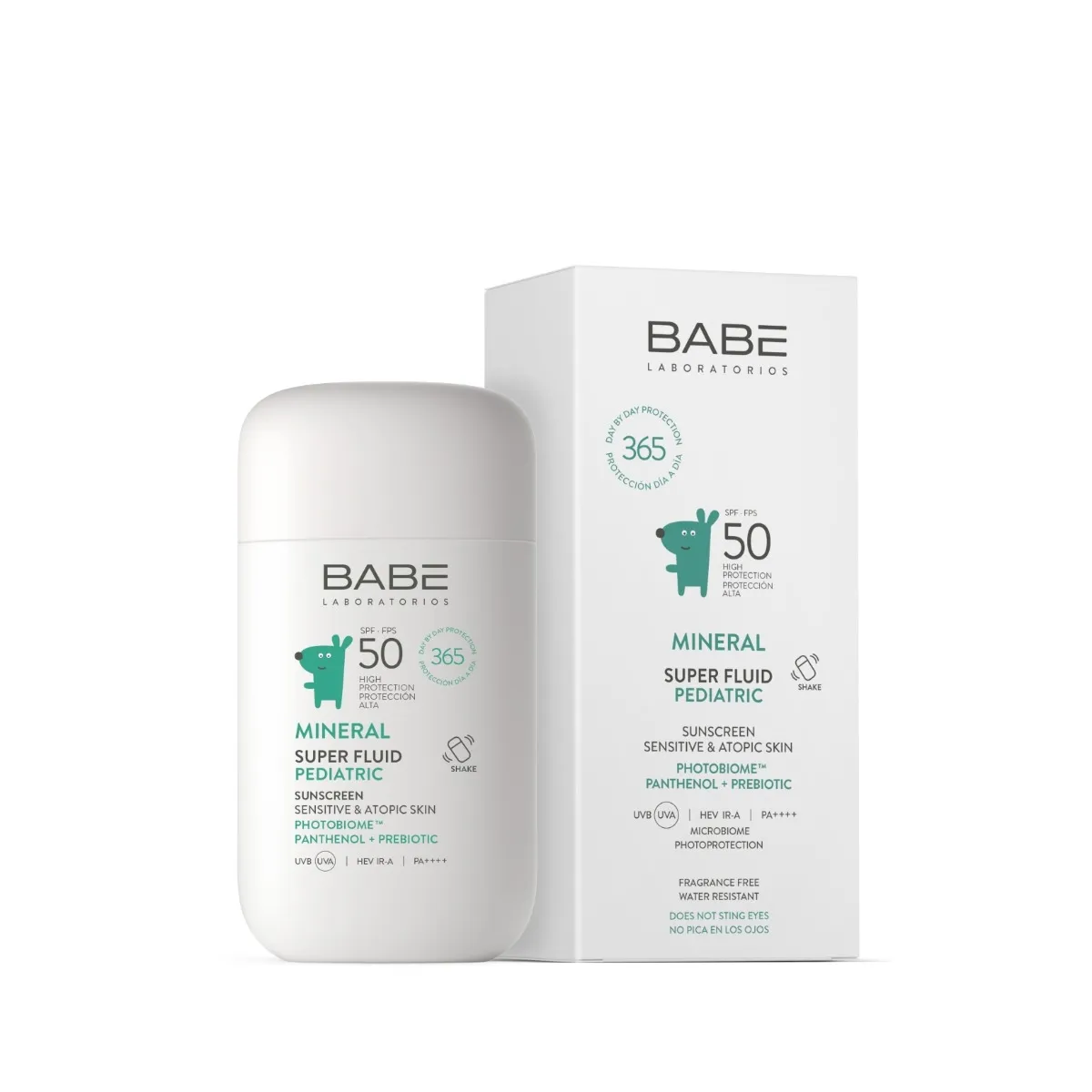 BABE PEDIATRIC MINERAALNE SUPERFLUID SPF50  50ML - Tootepilt 2