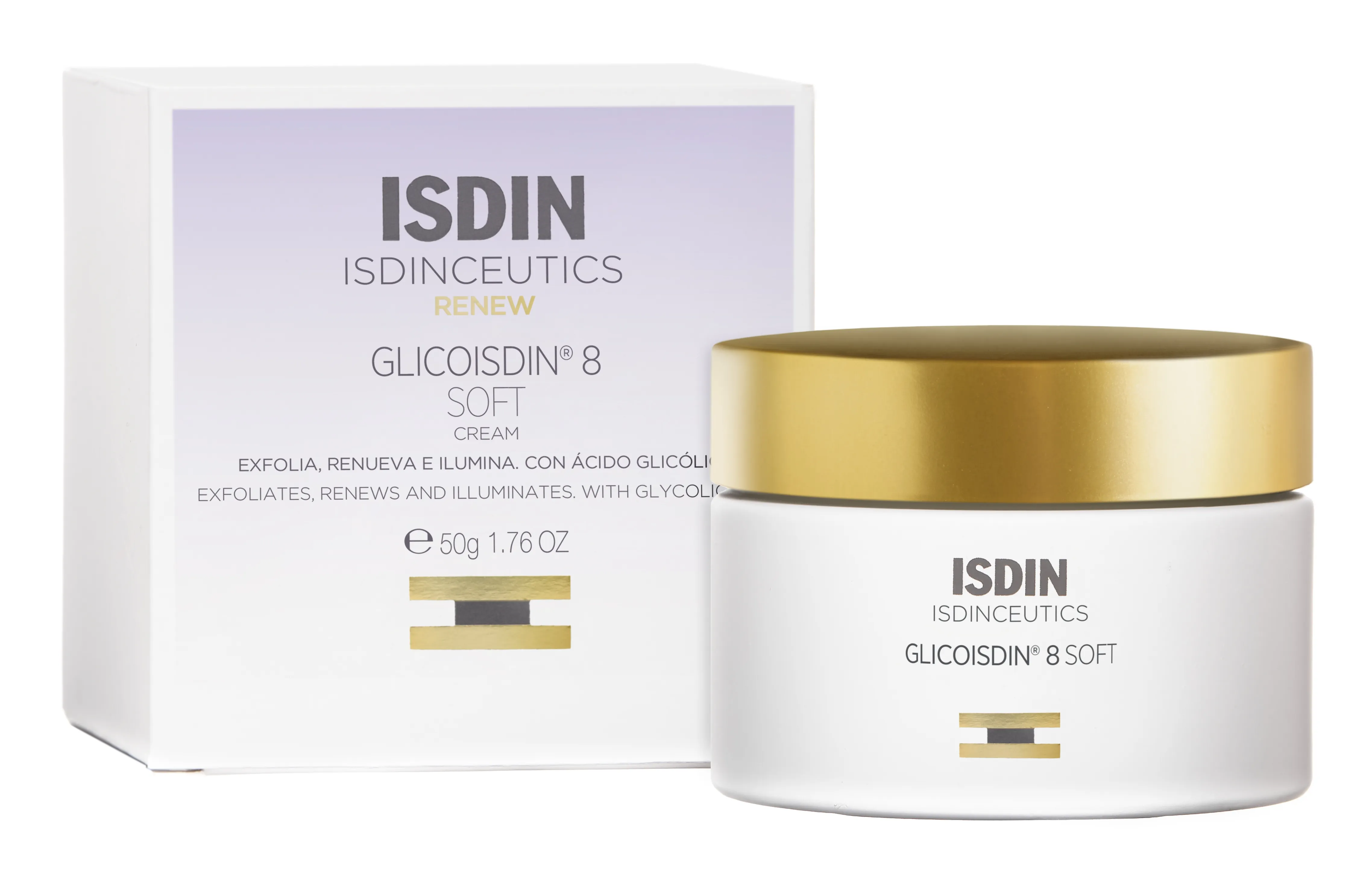 ISDIN GLICOISDIN 8 KOORIV KREEM GLÜKOOLHAPPEGA 50G - Tootepilt 4
