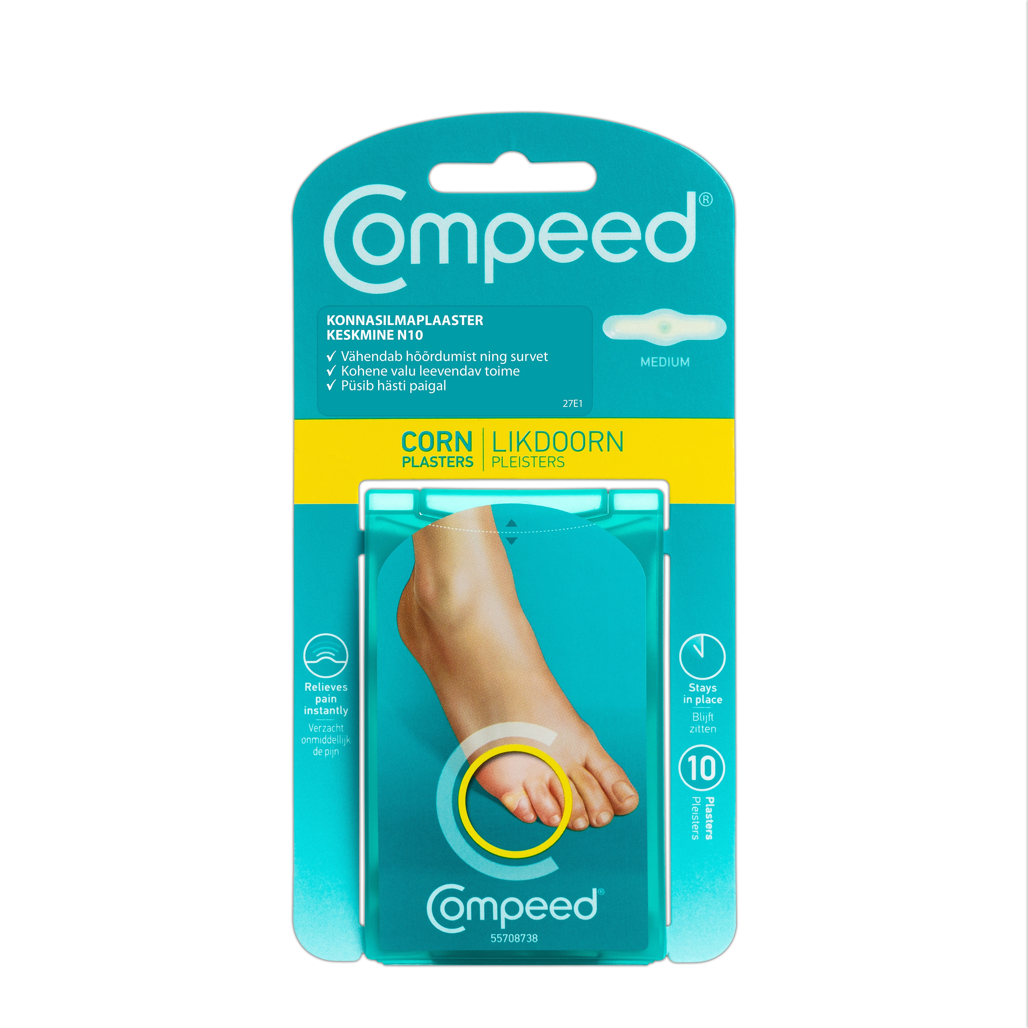 COMPEED KONNASILMAPLAASTER KESKMINE N10 - Tootepilt 