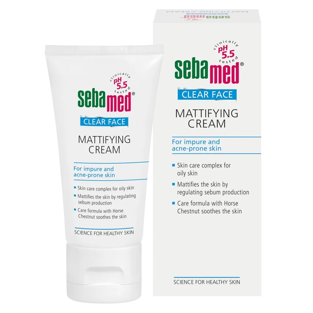 SEBAMED CLEAR FACE MATISTAV KREEM 50ML - Tootepilt 