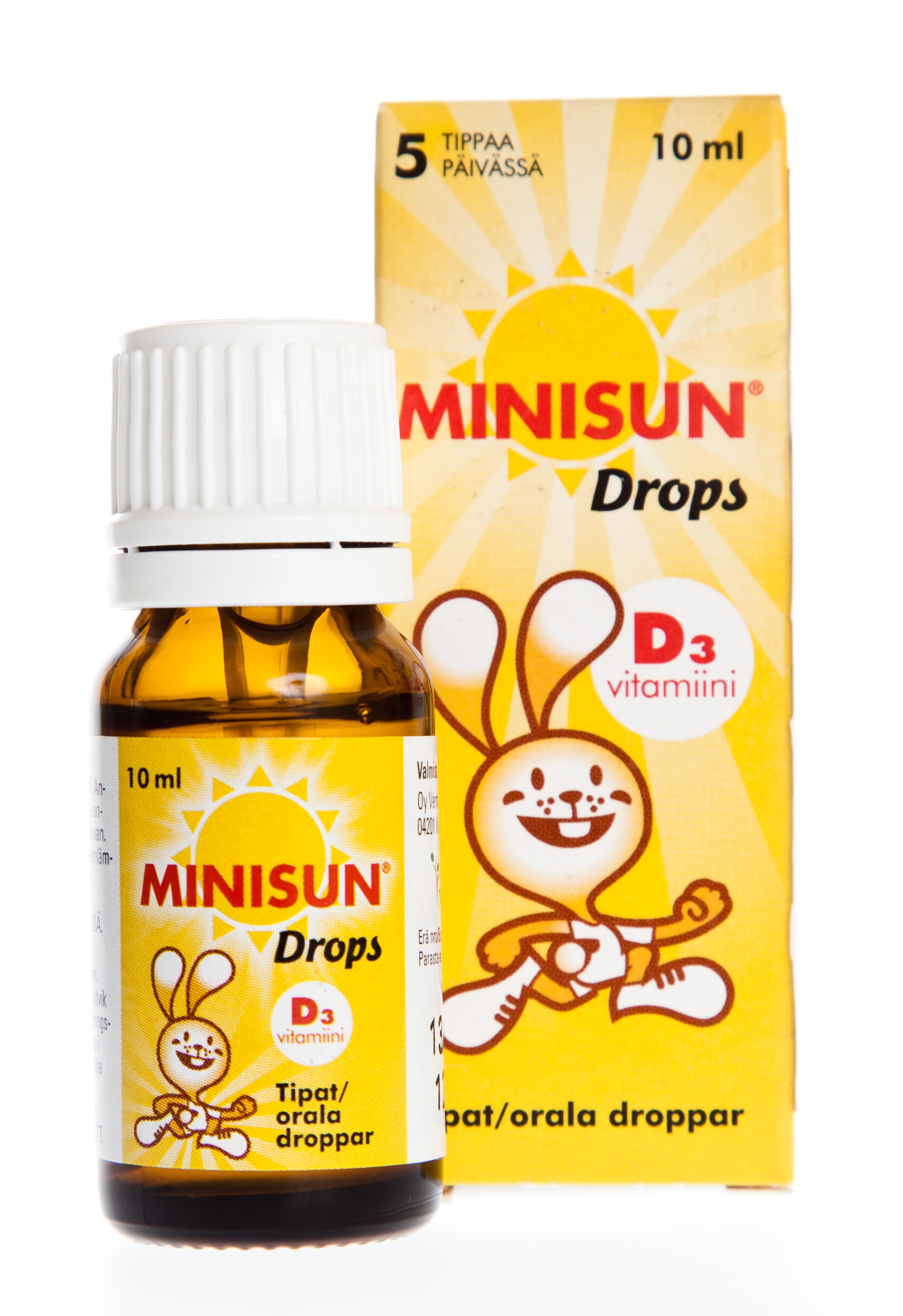 MINISUN JUNIOR VITAMIIN D TILGAD 10ML - Tootepilt 