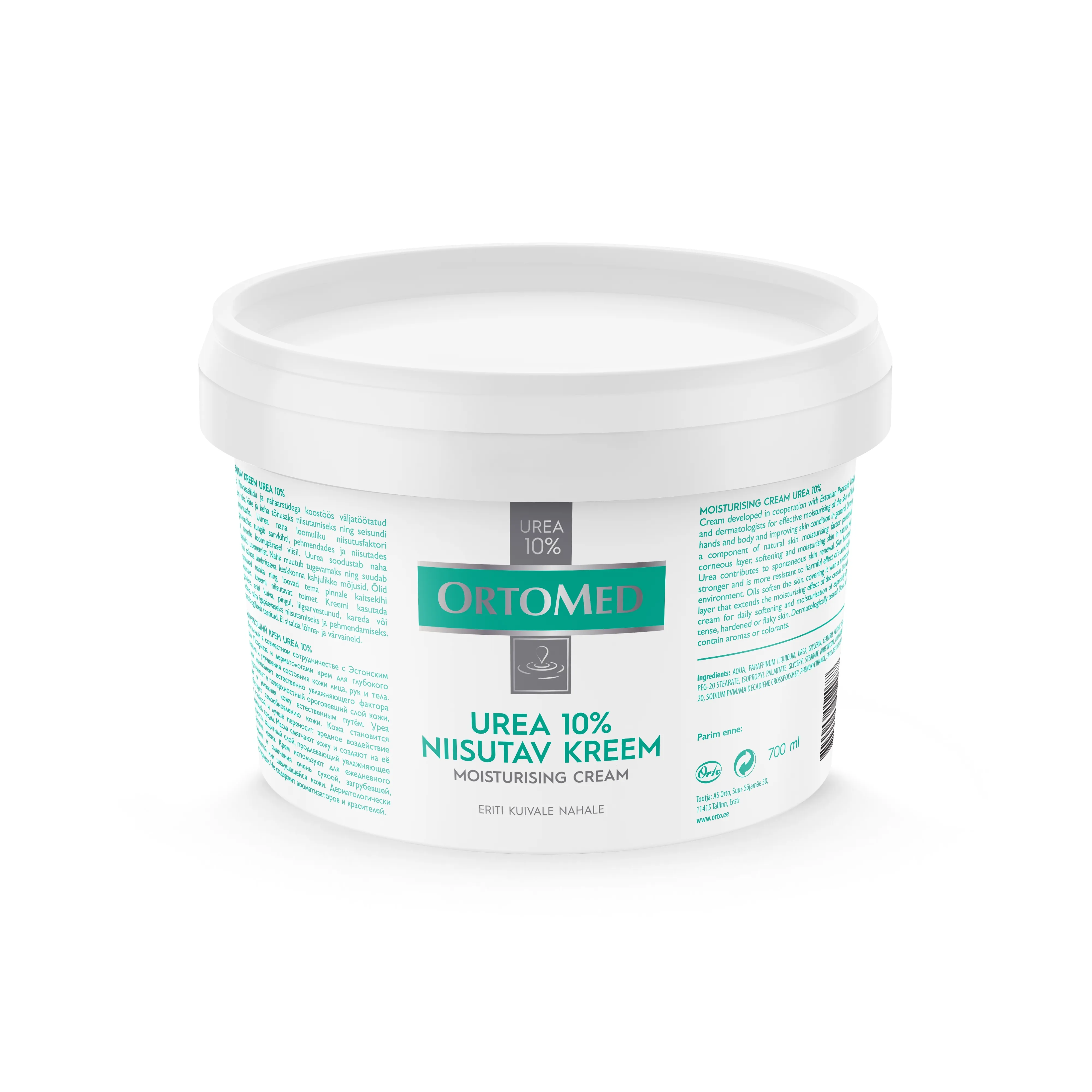 ORTO KREEM ORTOMED NIISUTAV 10% UREA 700ML - Tootepilt 