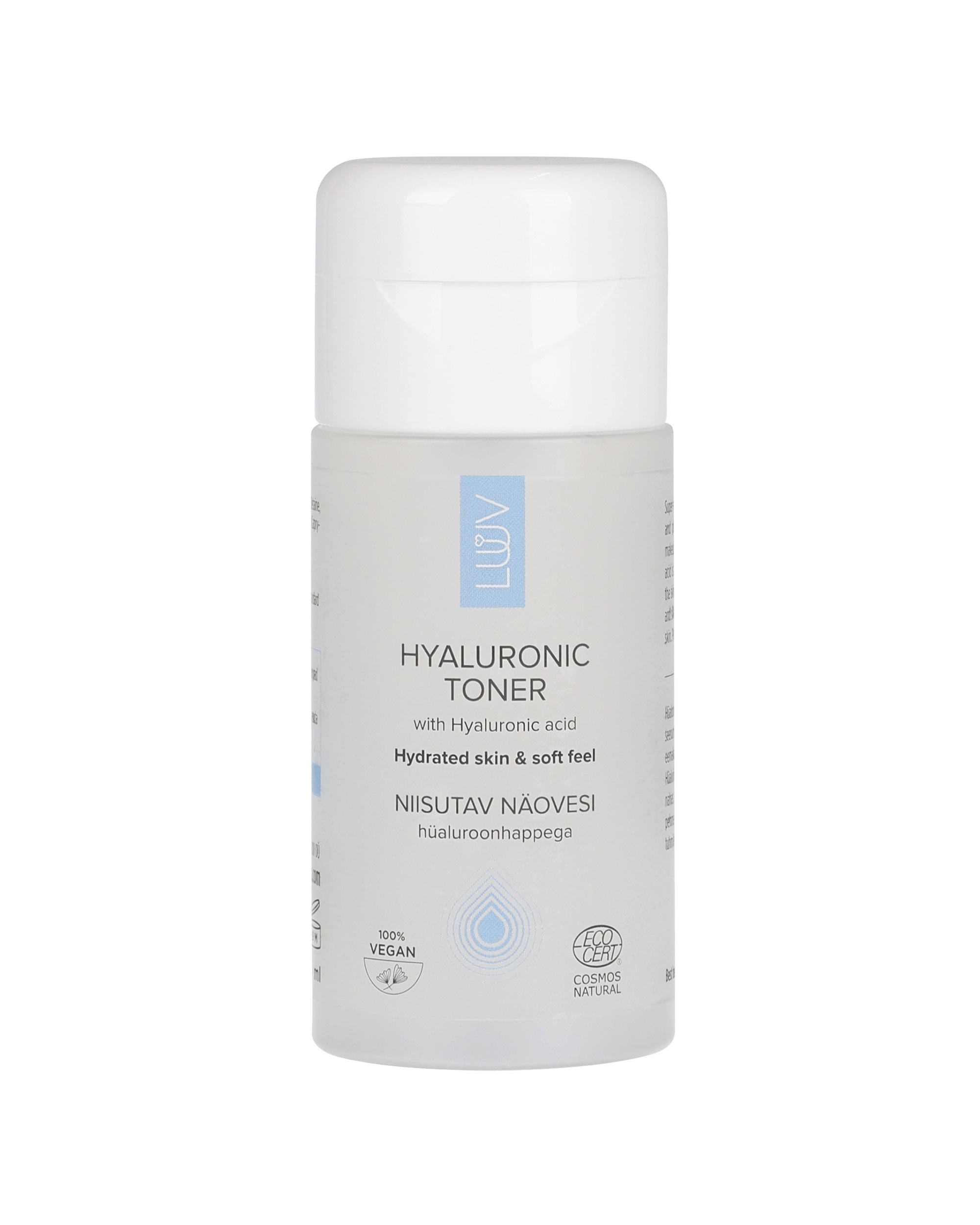 LUUV NÄOVESI NIISUTAV HÜALUROONHAPPEGA 120ML - Tootepilt 