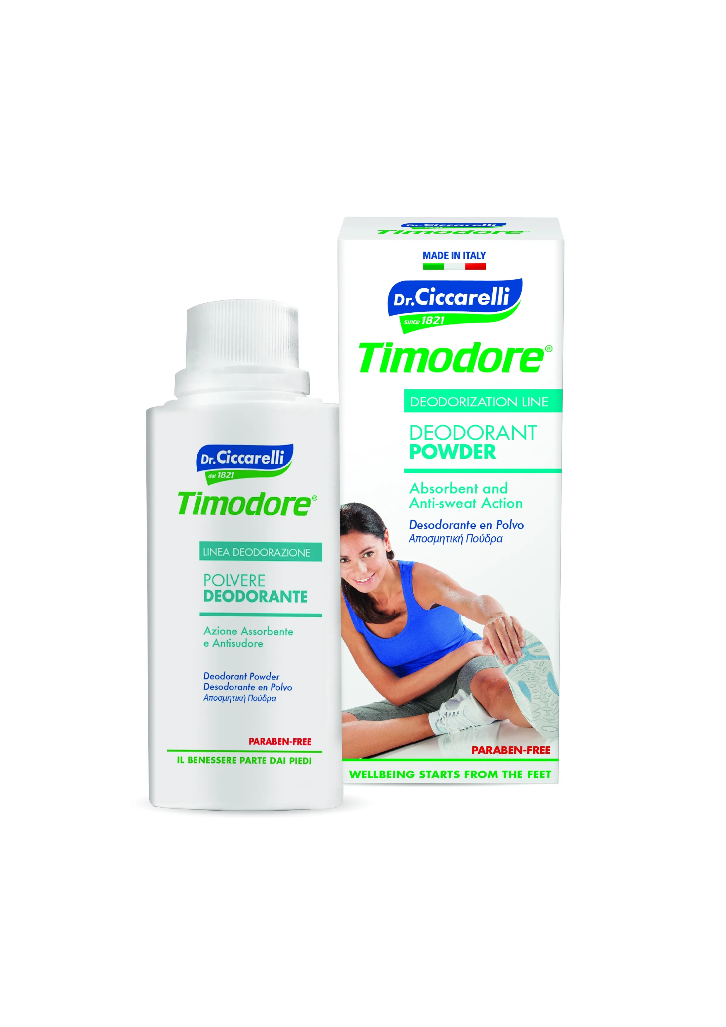 CICCARELLI JALADEODORANT-PUUDER 250G - Tootepilt 