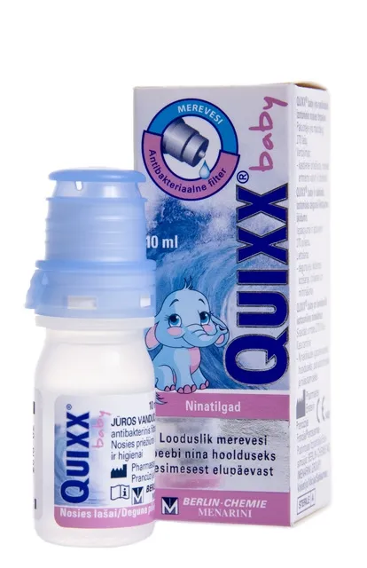QUIXX BABY NINATILGAD 10ML ISOTOONILINE - Tootepilt 