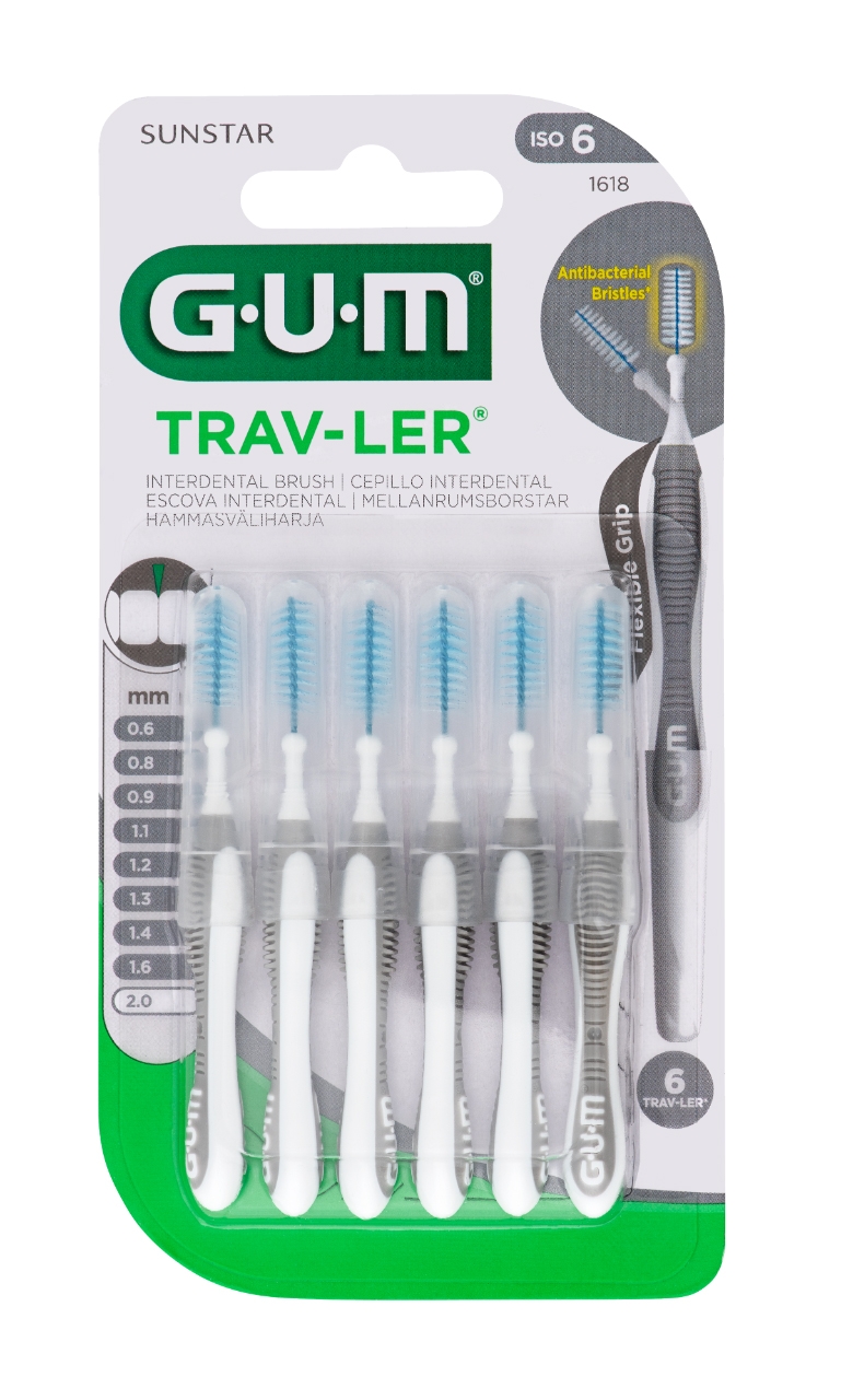 GUM HAMBAVAHEHARI TRAV-LER SILINDER 2,0MM N6 - Tootepilt 