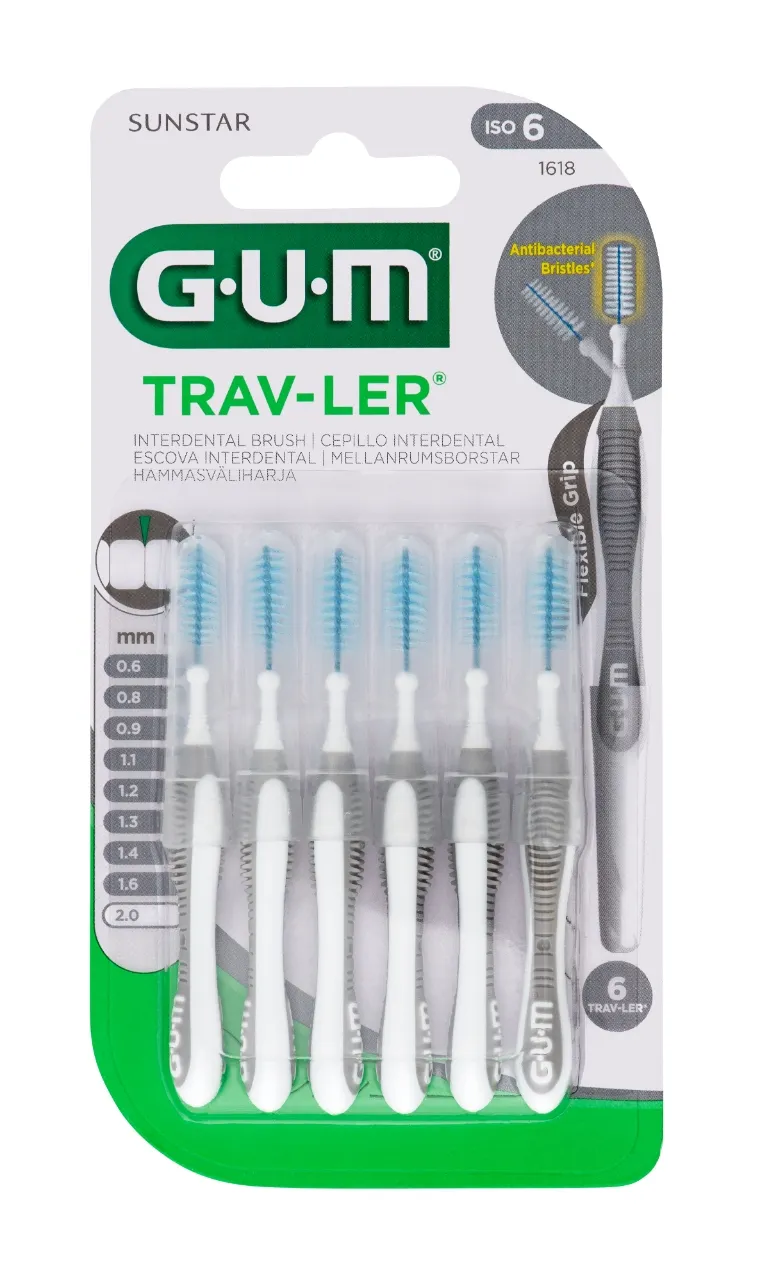 GUM HAMBAVAHEHARI TRAV-LER SILINDER 2,0MM N6 - Tootepilt 