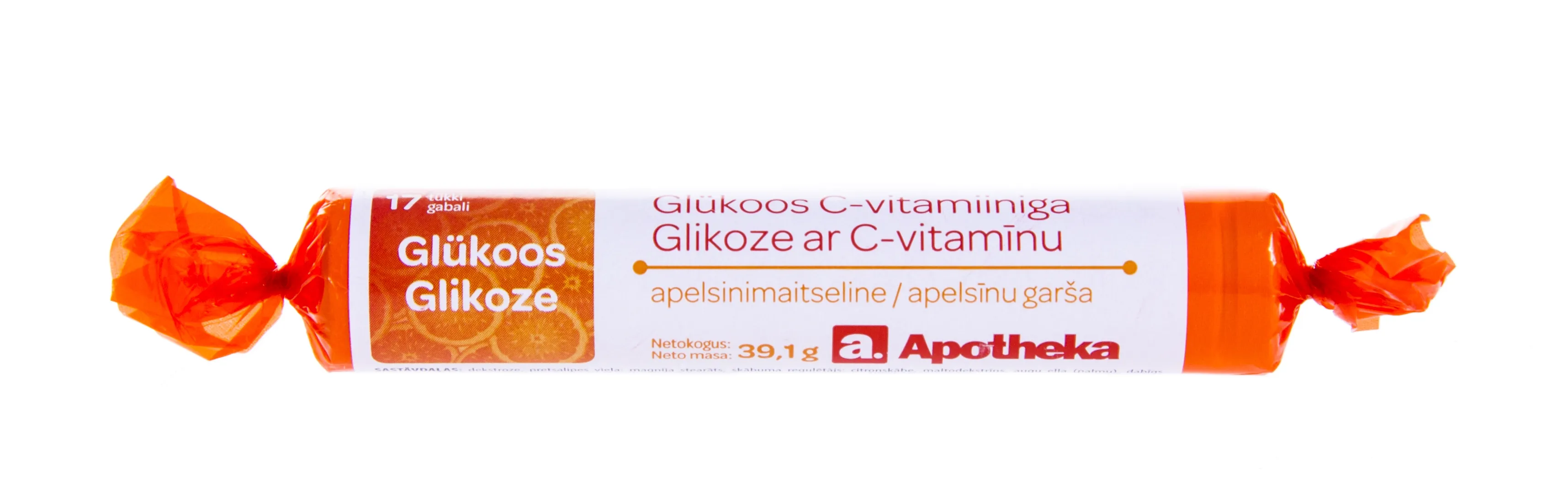 A. GLÜKOOSITROPSID C-VITAMIINIGA (APELSIN) N17 - Tootepilt 