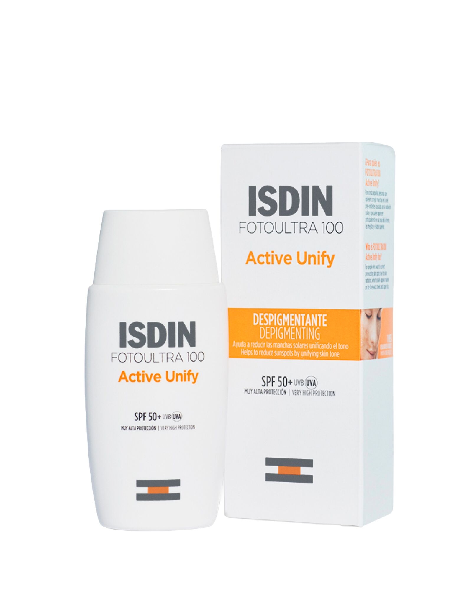 ISDIN SUN PÄIKESEKAITSEVEDELIK JUMET ÜHTLUSTAV SPF50+ 50ML - Tootepilt 