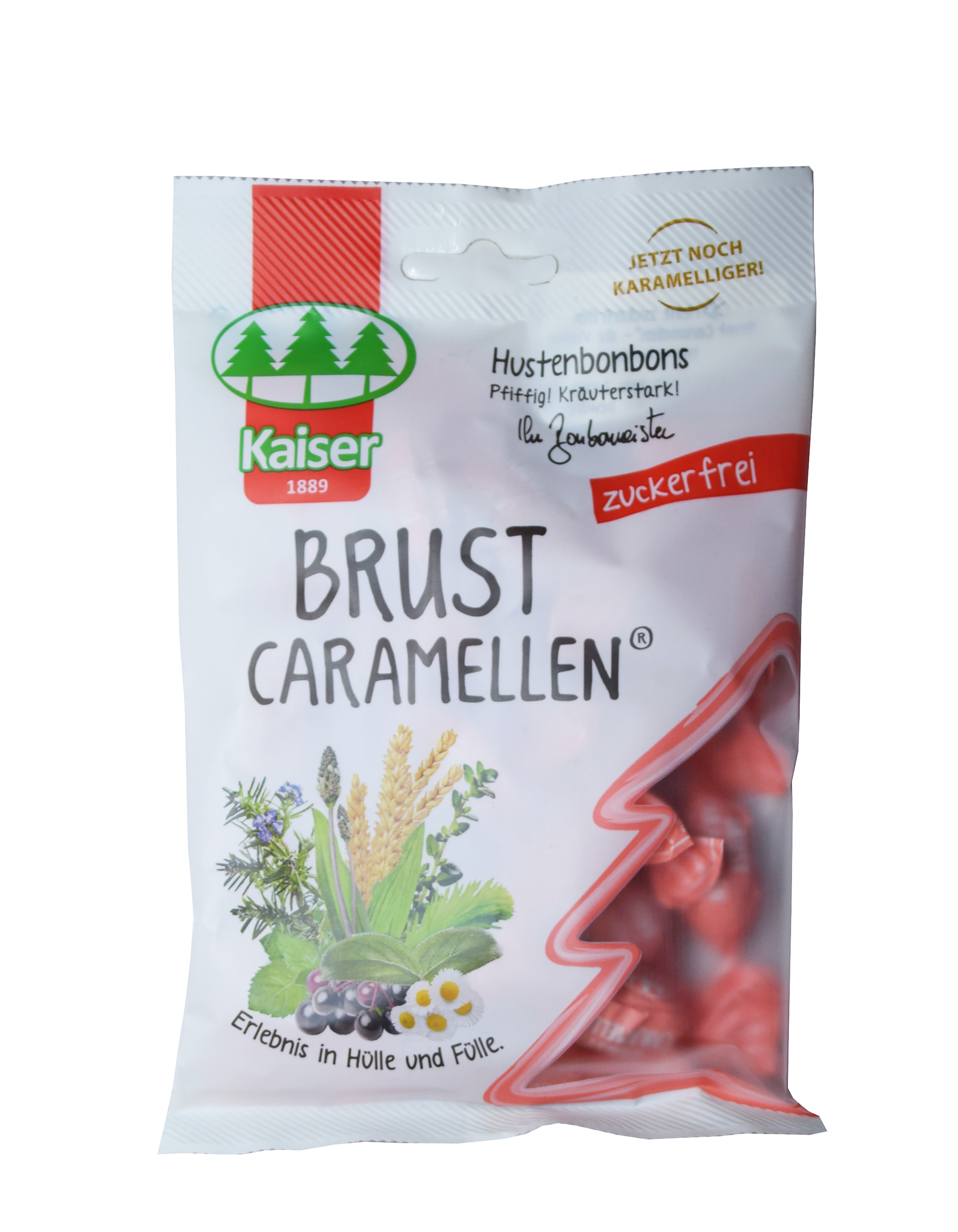 KAISER KÖHAKARAMELLID SUHKRUVABAD 75G - Tootepilt 