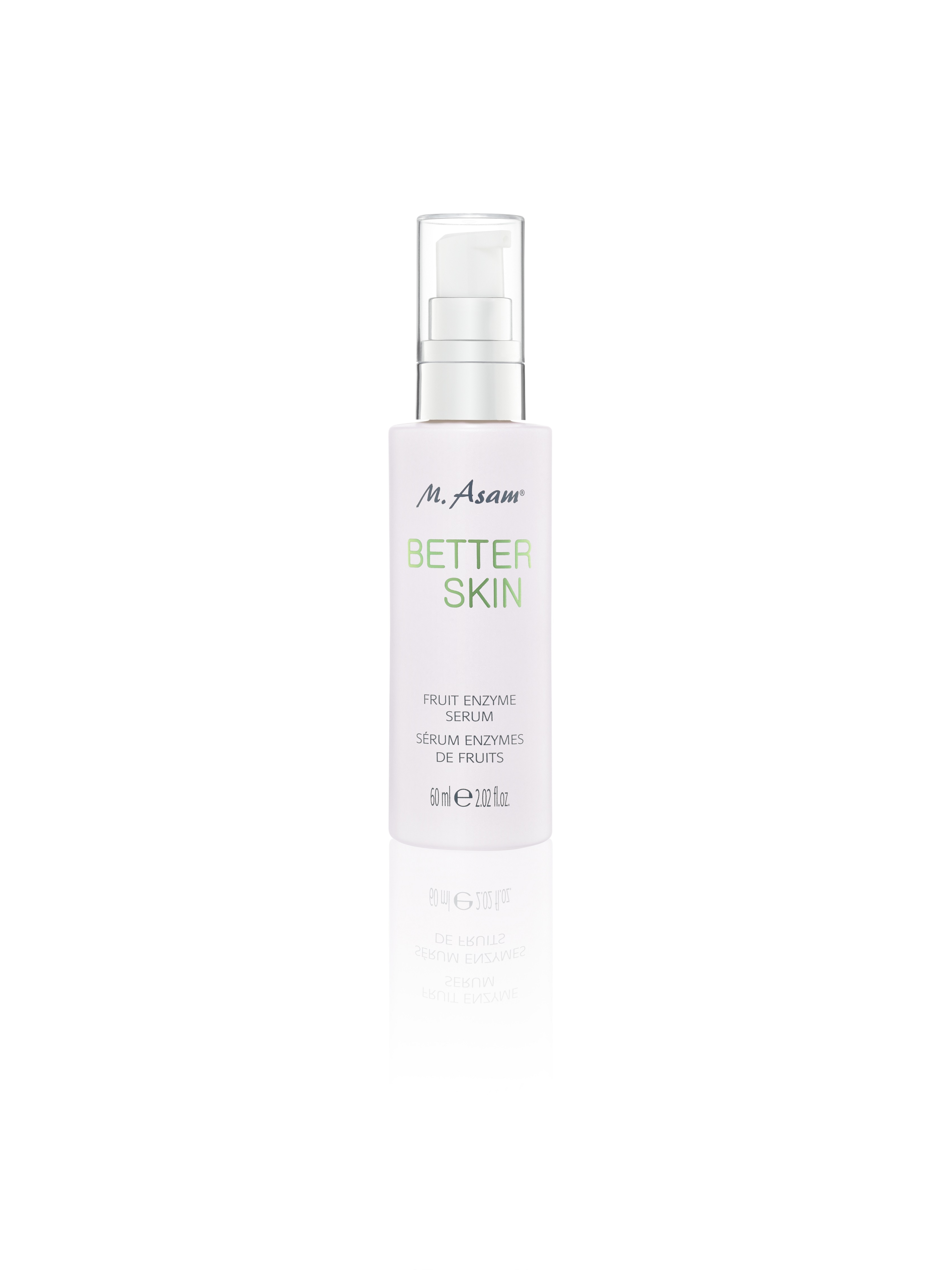 M.ASAM BETTER SKIN NÄOSEERUM PUUVILJAENSÜÜMIDEGA 60ML - Tootepilt 