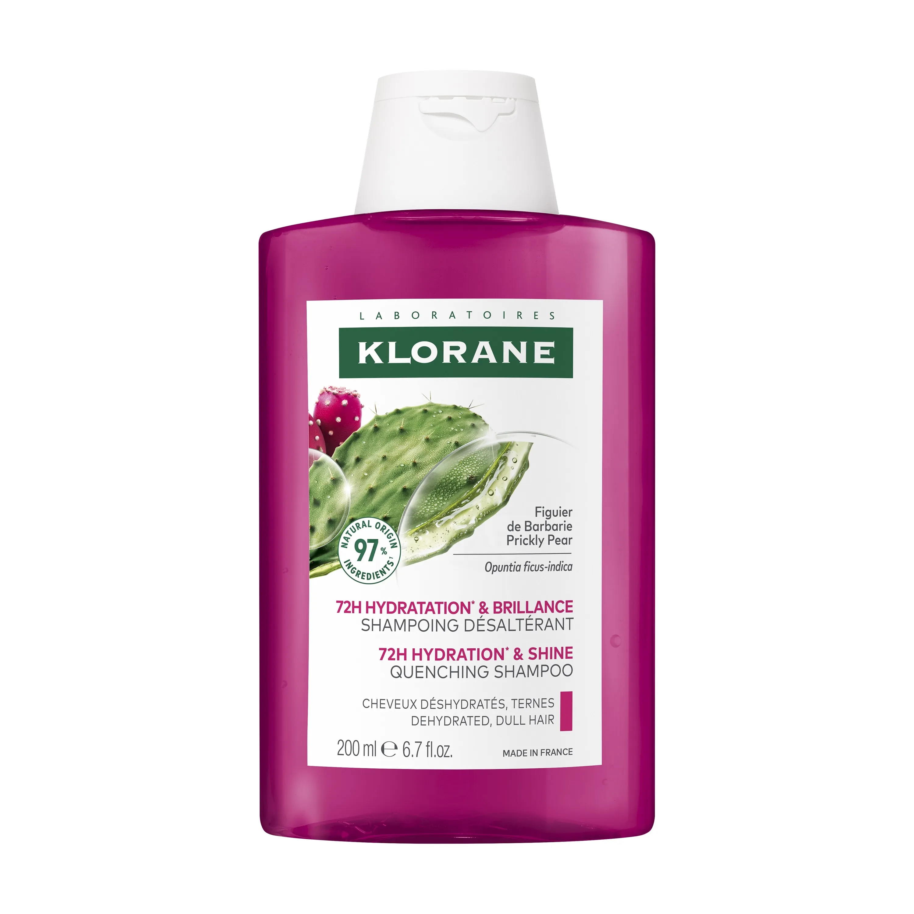 KLORANE SHAMPOON 72H NIISUTAV JA SÄRA ANDEV 200ML - Tootepilt 