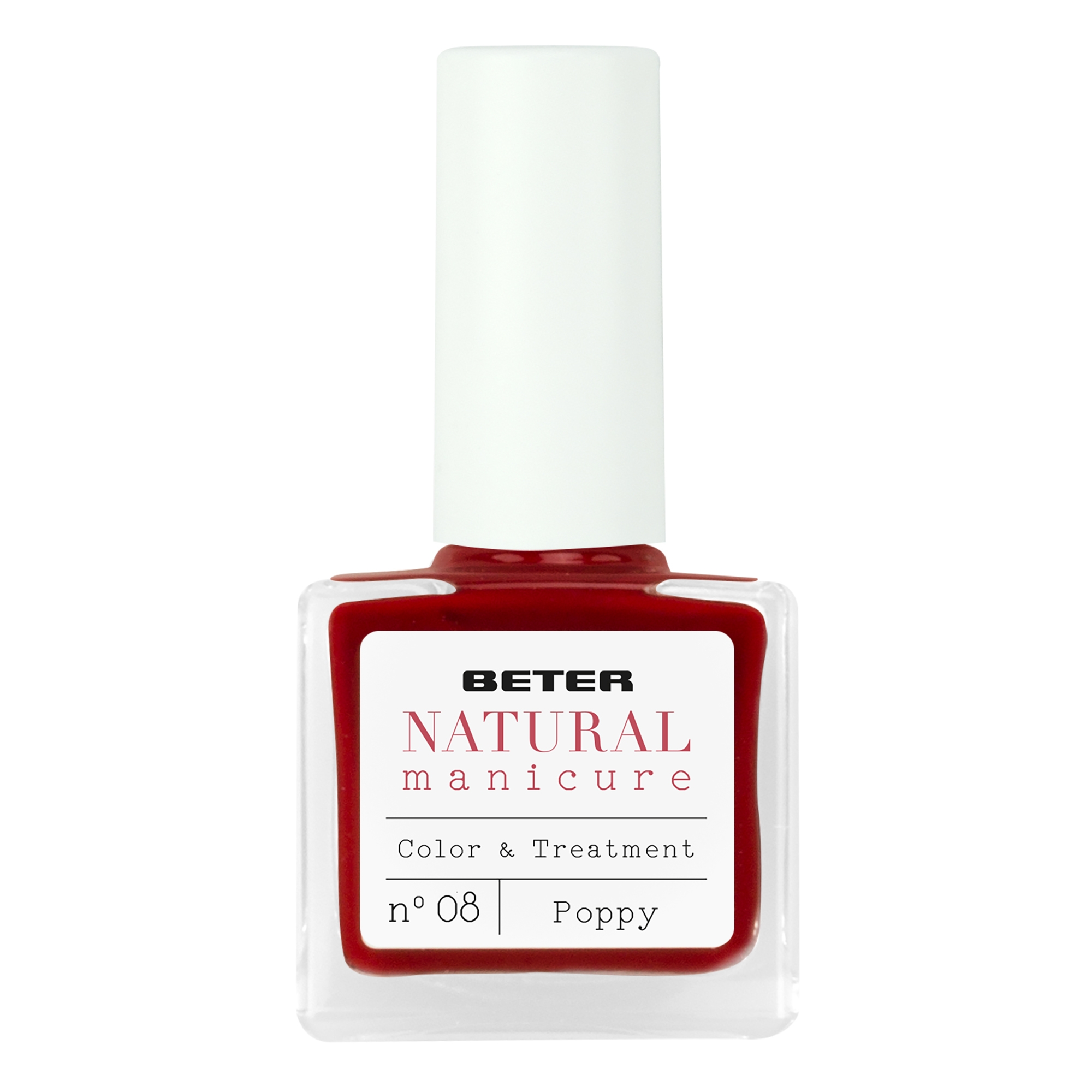 BETER NATURAL MANICURE KÜÜNELAKK 08 POPPY - Tootepilt 