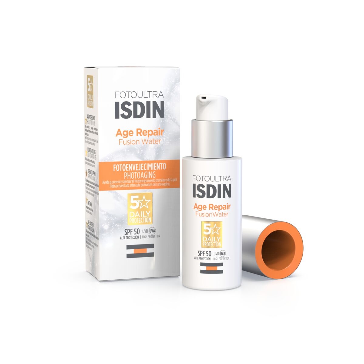 ISDIN SUN PÄIKESEKAITSEEMULSIOON VANANEMISVASTANE SPF50 50ML - Tootepilt 