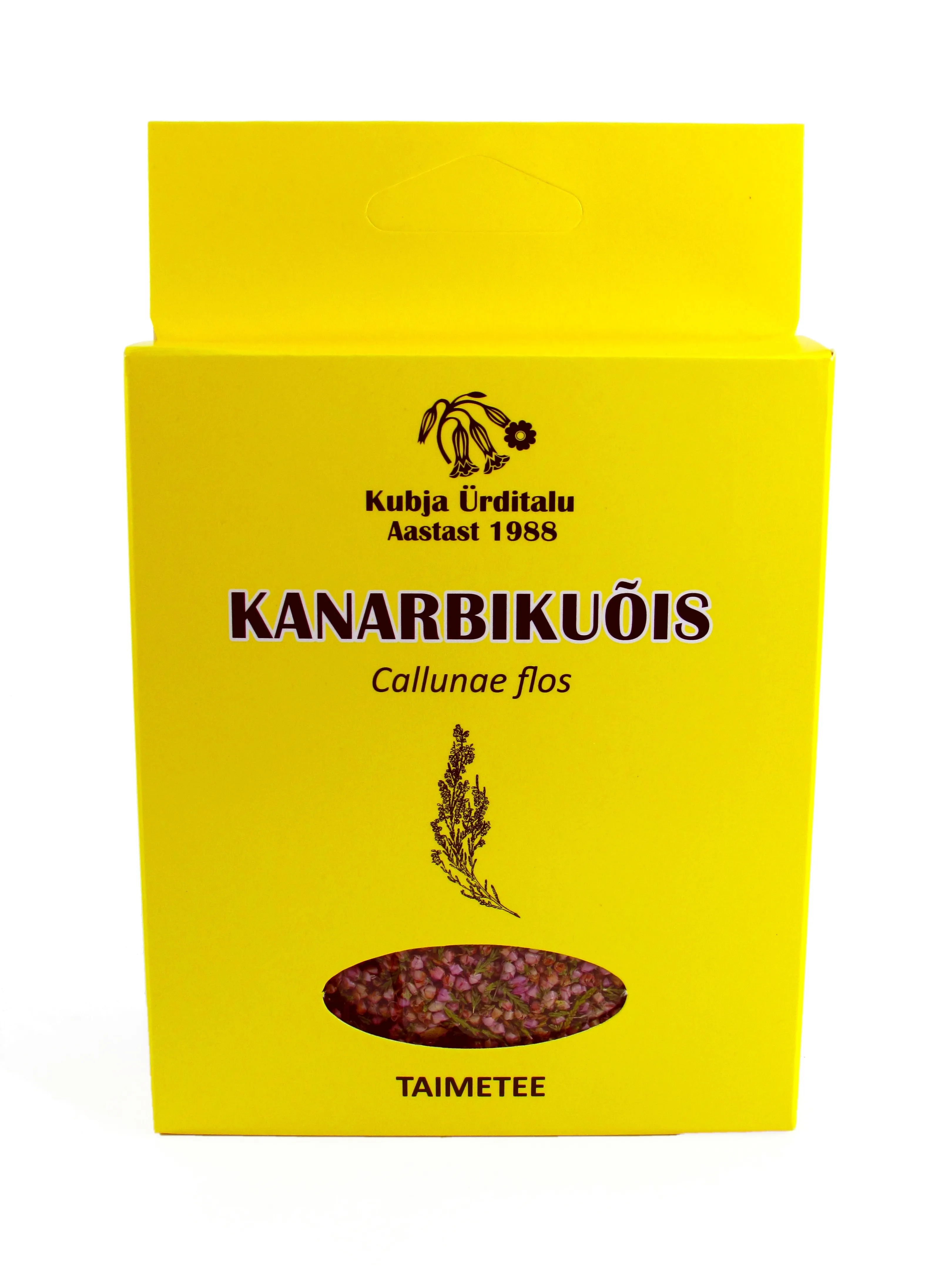 KUBJA KANARBIKUÕIS (CALLUNA FLORES) 20G (KARP) - Tootepilt 