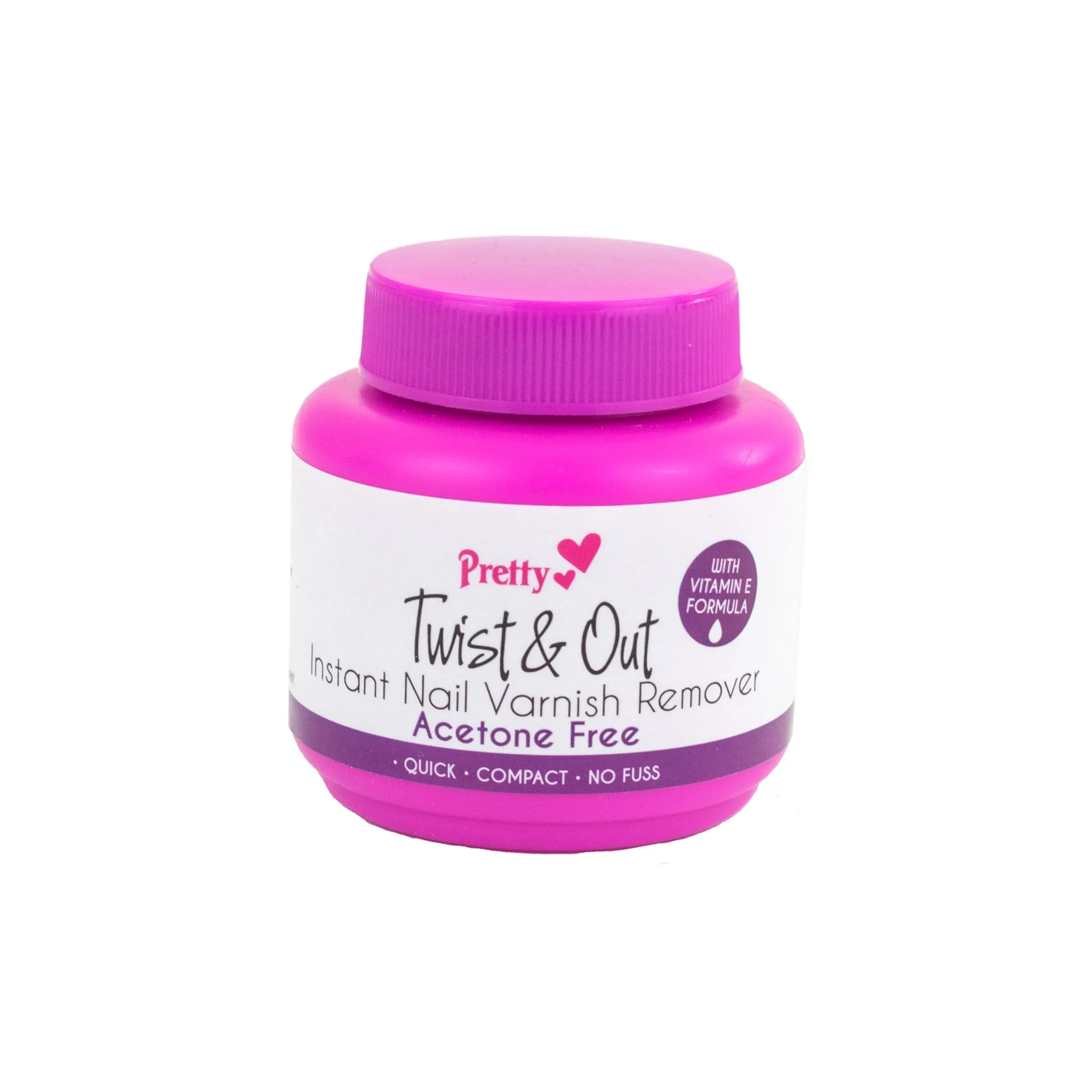 PRETTY KÜÜNELAKIEEMALDUSTOPS ATSETOONIVABA 55ML - Tootepilt 