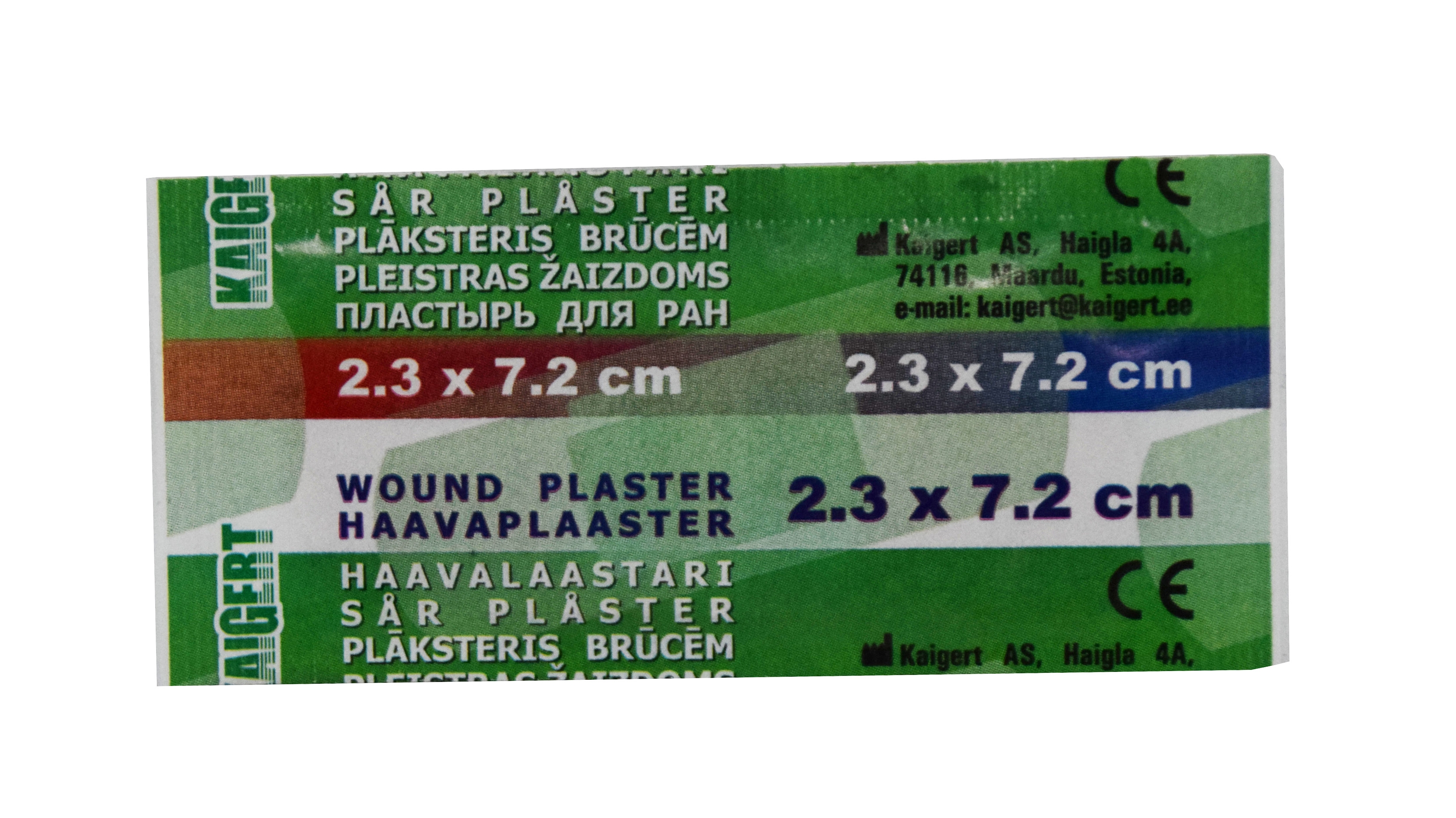 HAAVAPLAASTER 2,3X7,2CM (KAIGERT) - Tootepilt 
