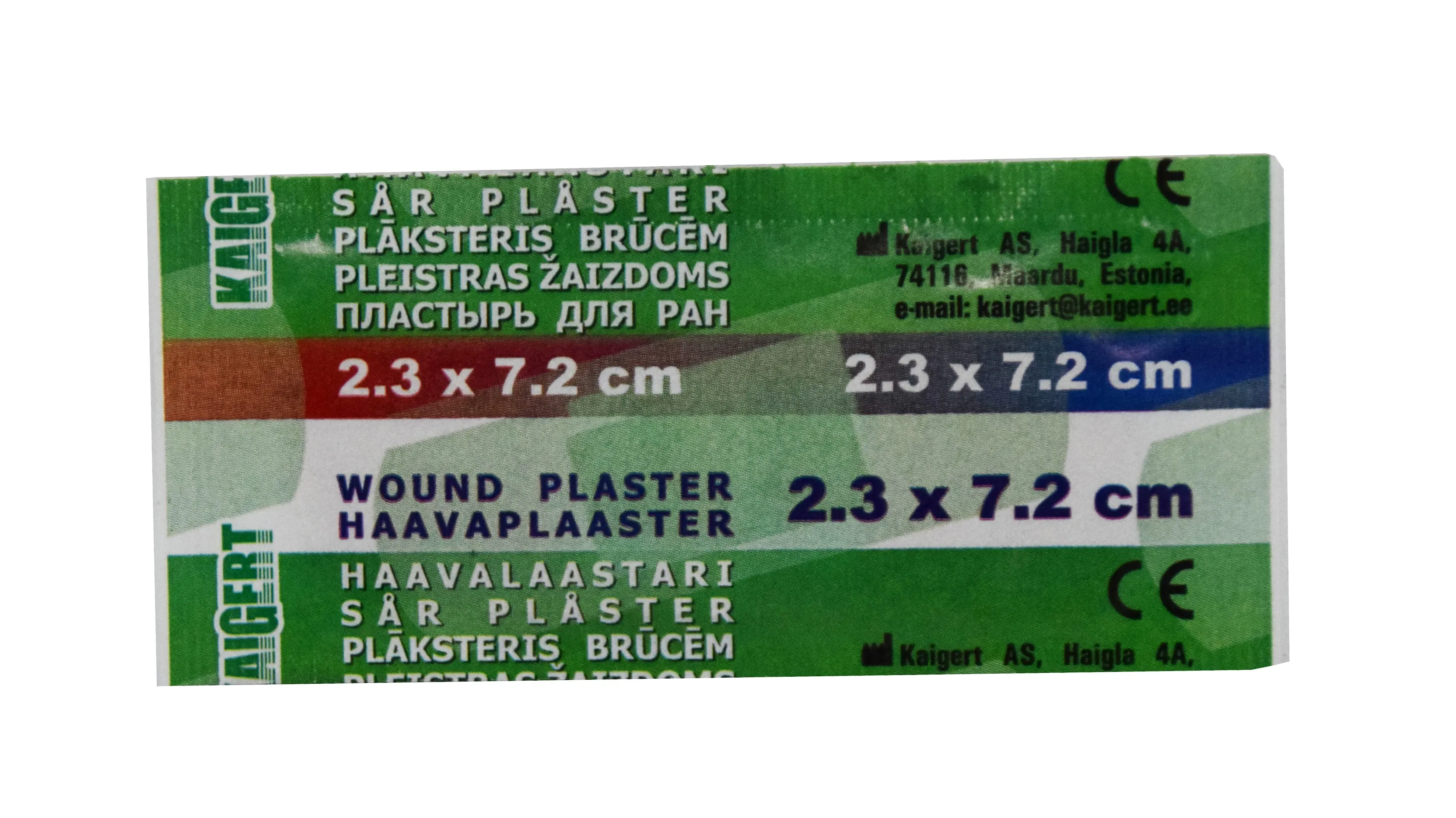 HAAVAPLAASTER 2,3X7,2CM (KAIGERT) - Tootepilt 