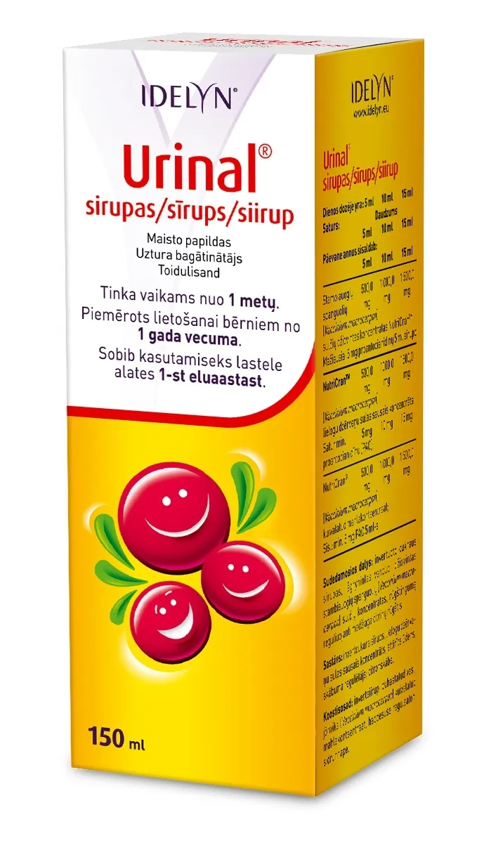 URINAL SIIRUP 150ML - Tootepilt 