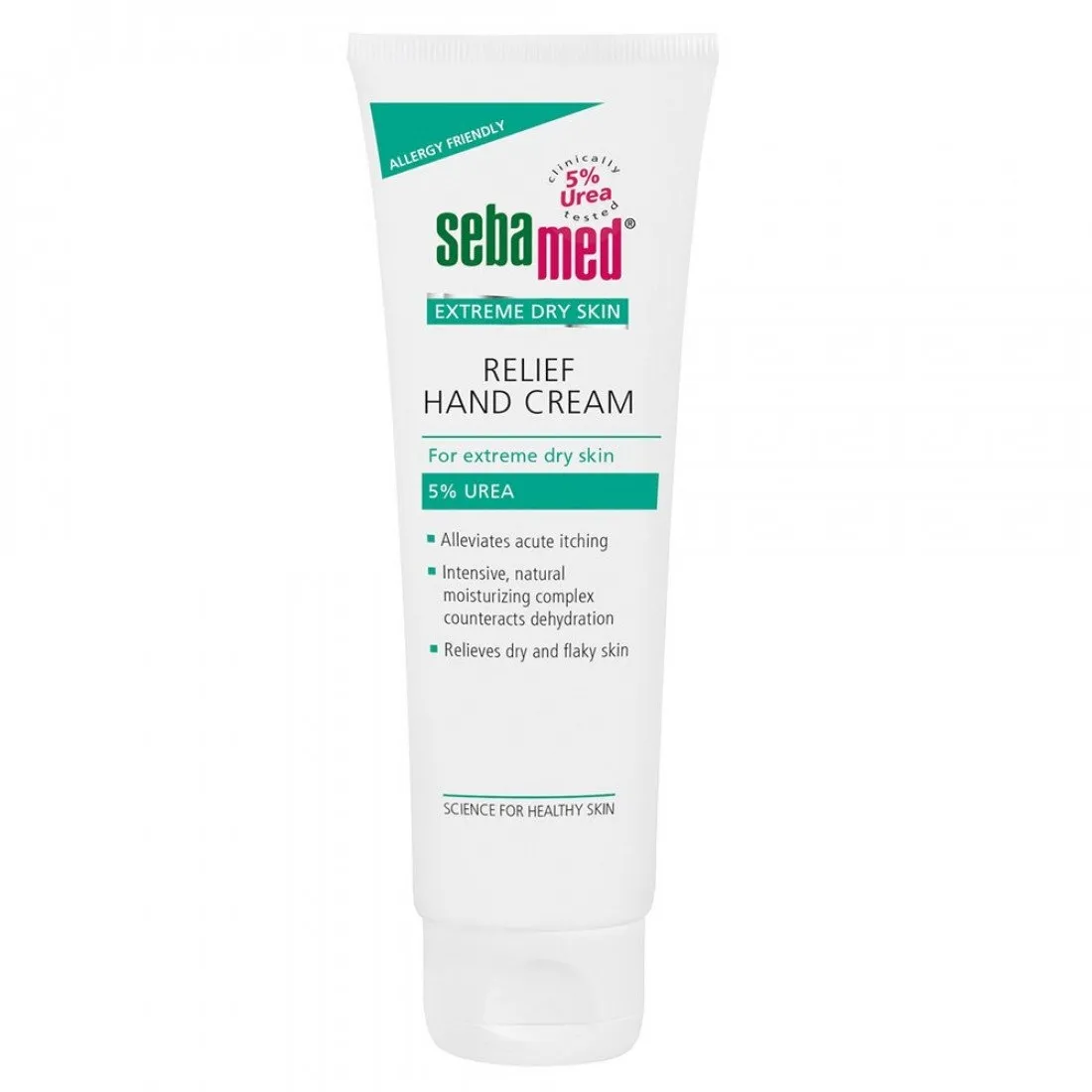 SEBAMED UREA 5% SENSITIVE KÄTEKREEM 75ML - Tootepilt 