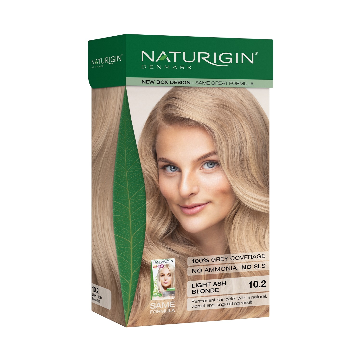 NATURIGIN JUUKSEVÄRV LIGHTEST BLONDE ASH 10,20 - Tootepilt 