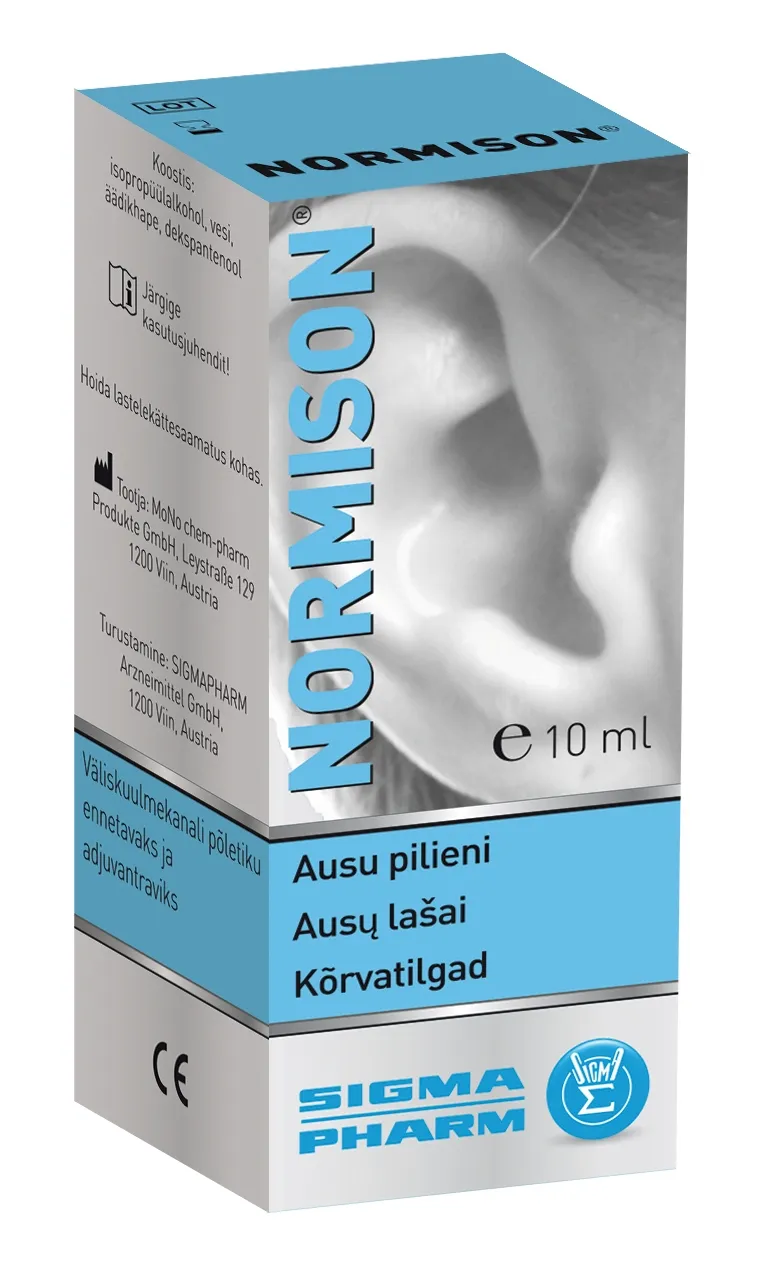 NORMISON KÕRVATILGAD 10ML - Tootepilt 