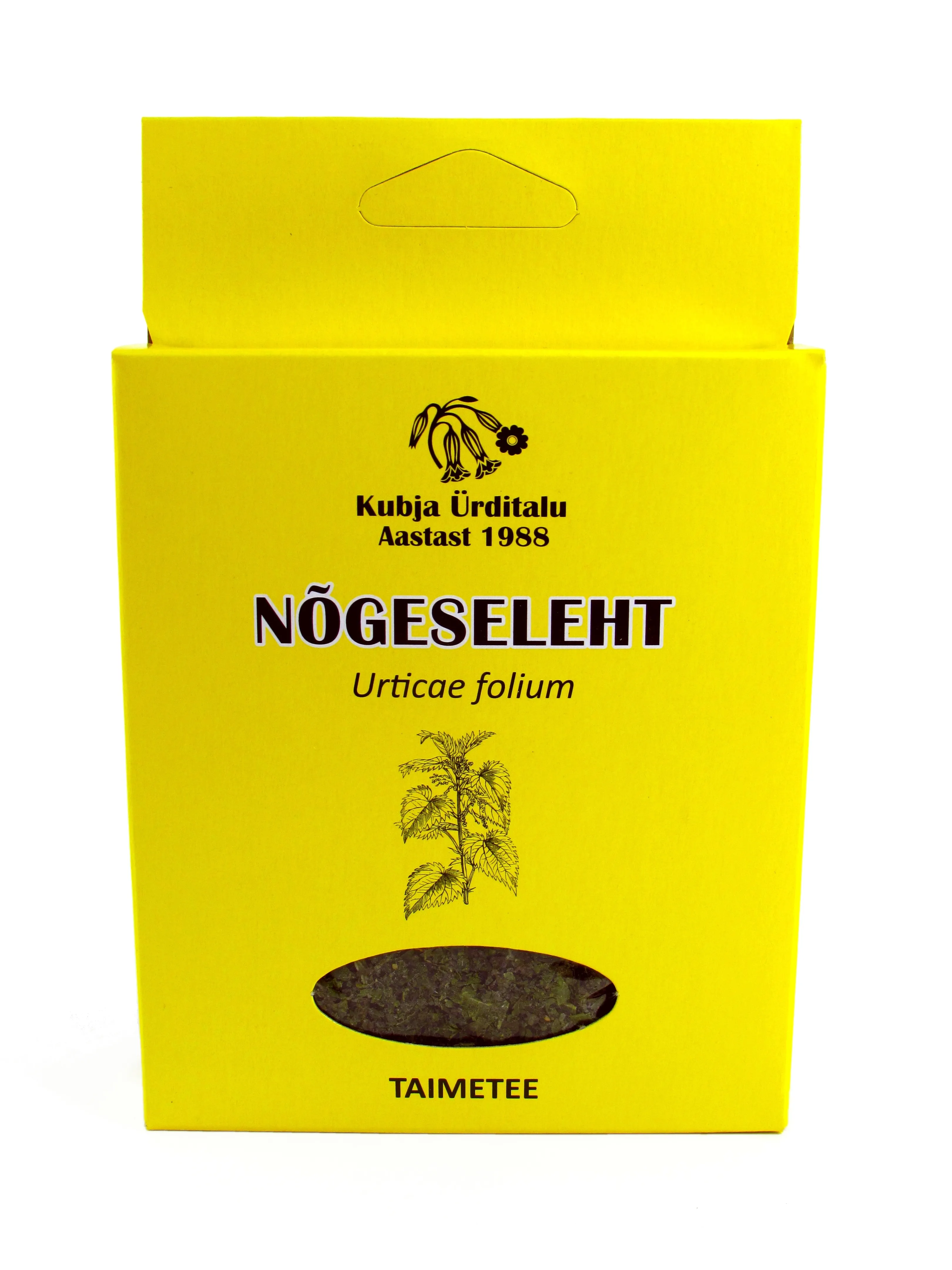 KUBJA NÕGESELEHED (URTICAE FOLIA) 15G (KARP) - Tootepilt 