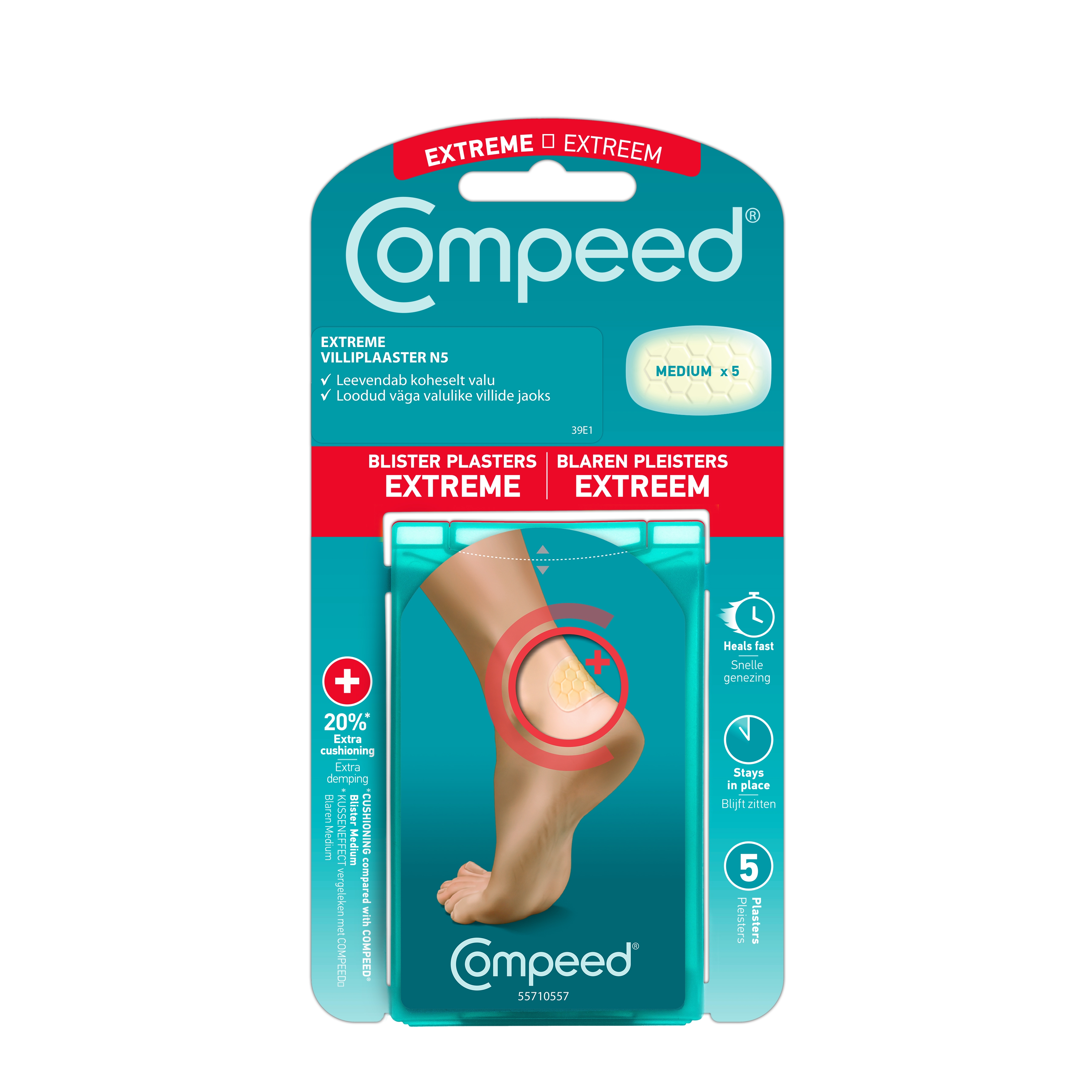 COMPEED VILLIPLAASTER EXTREME KANNALE N5 - Tootepilt 