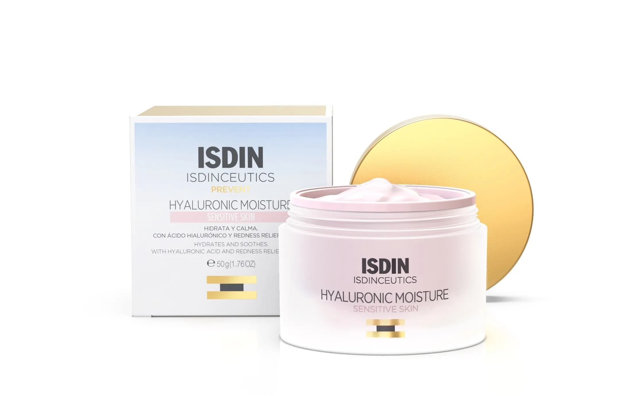 ISDIN NÄOKREEM HÜALUROONHAPPEGA TUNDLIKULE NAHALE 50G - Tootepilt 5