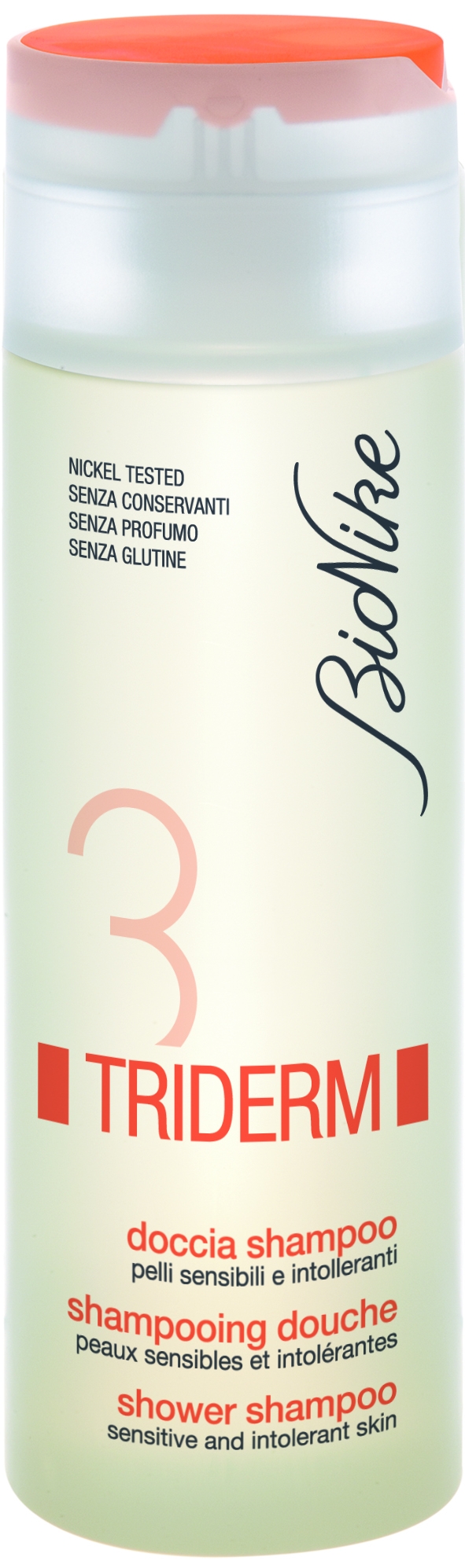BIONIKE TRIDERM SHAMPOON/DUSHIGEEL TUNDLIKULE NAHALE 200ML - Tootepilt 2