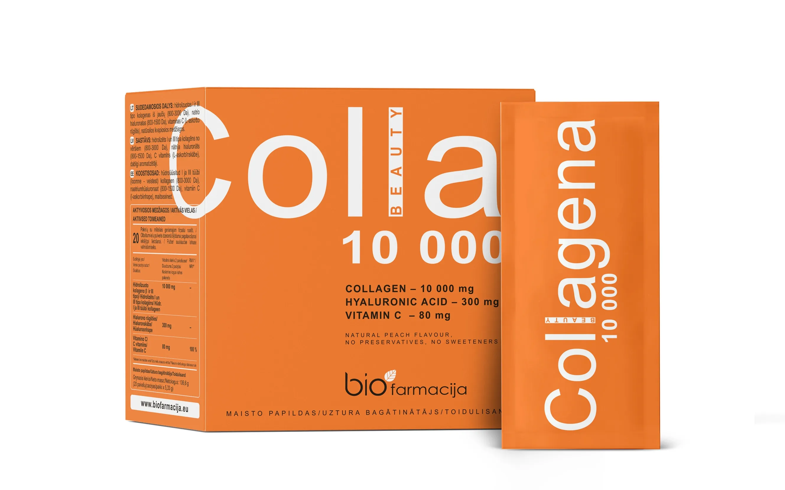 COLLAGENA 10 000 BEAUTY N20 - Tootepilt 