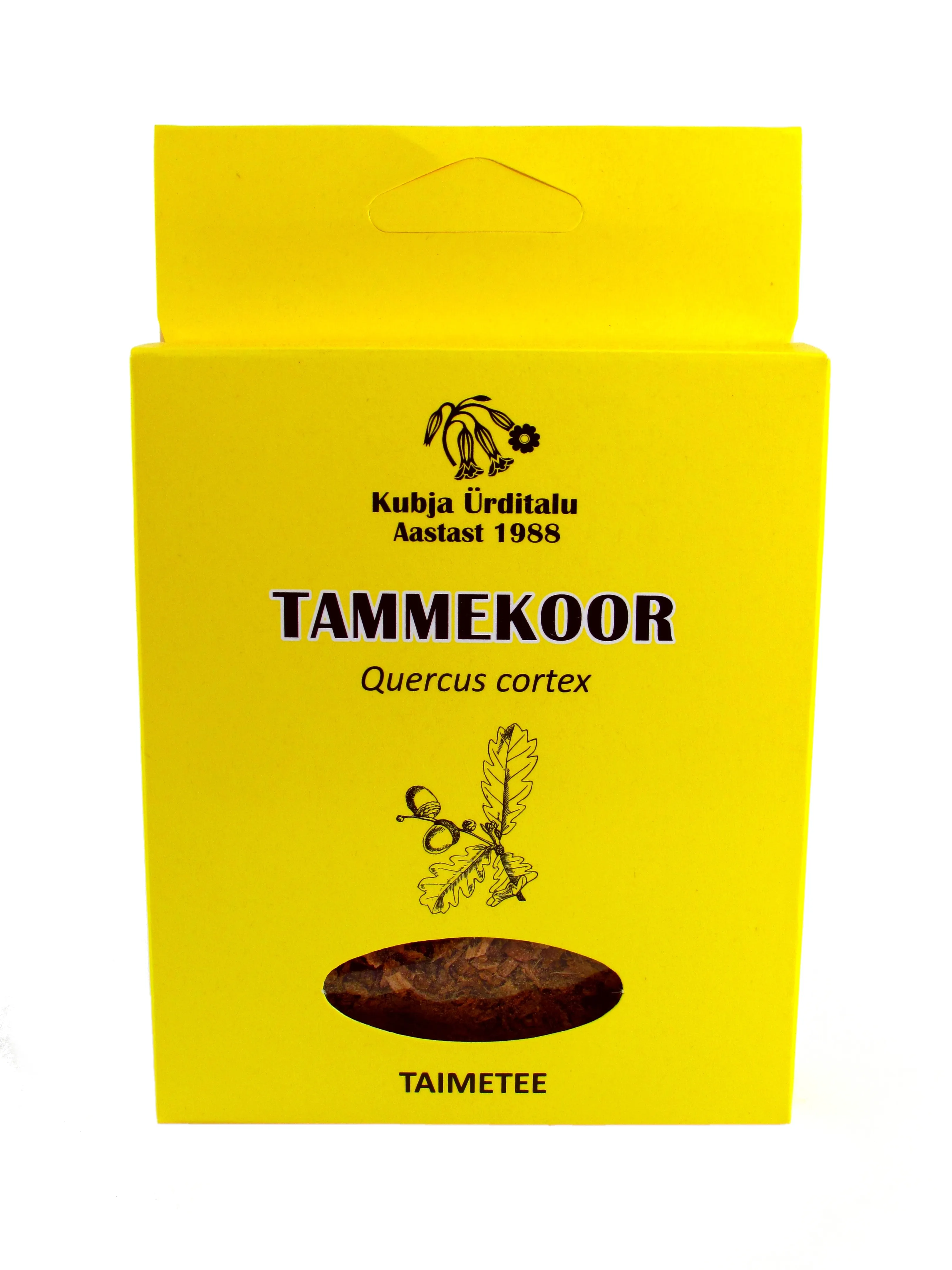 TAMMEKOOR (QUERCUS CORTEX) PEENESTATUD 30G (KARP) - Tootepilt 