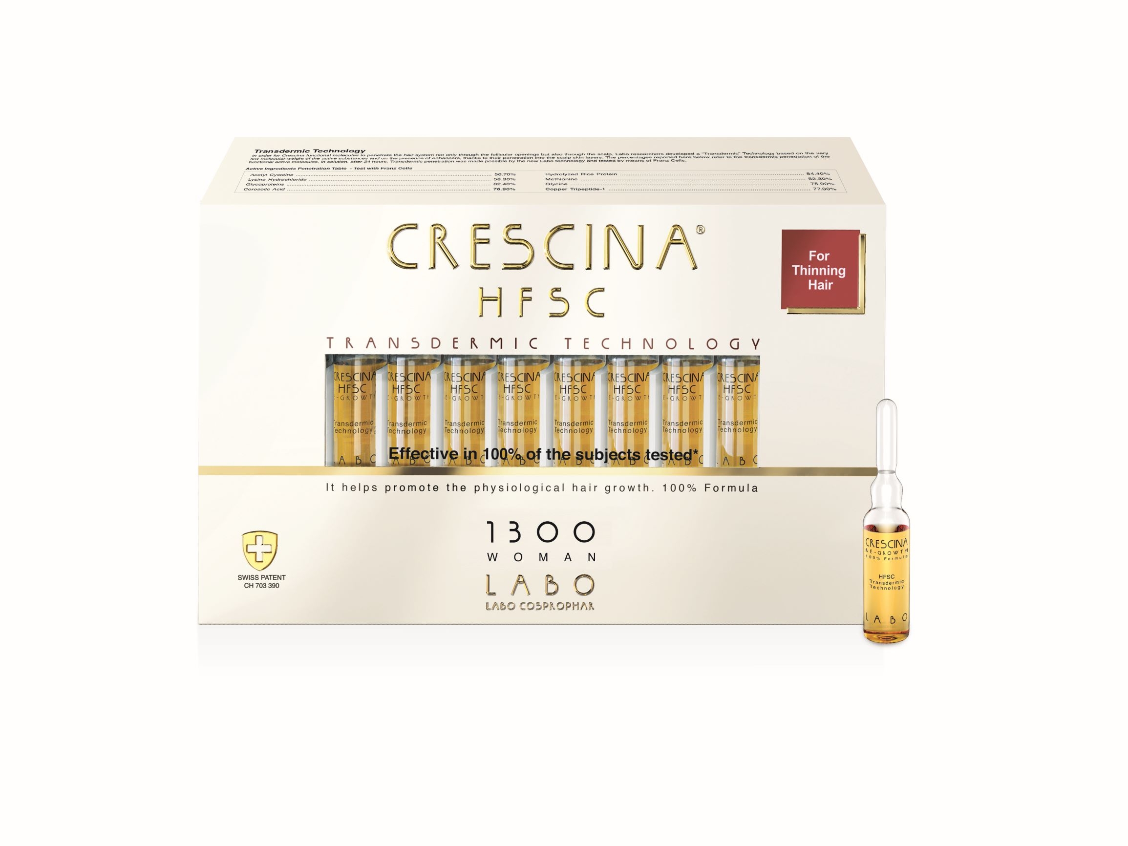 CRESCINA TRANSDERMIC 1300 AMPULLID NAISED 3,5ML N20 - Tootepilt 