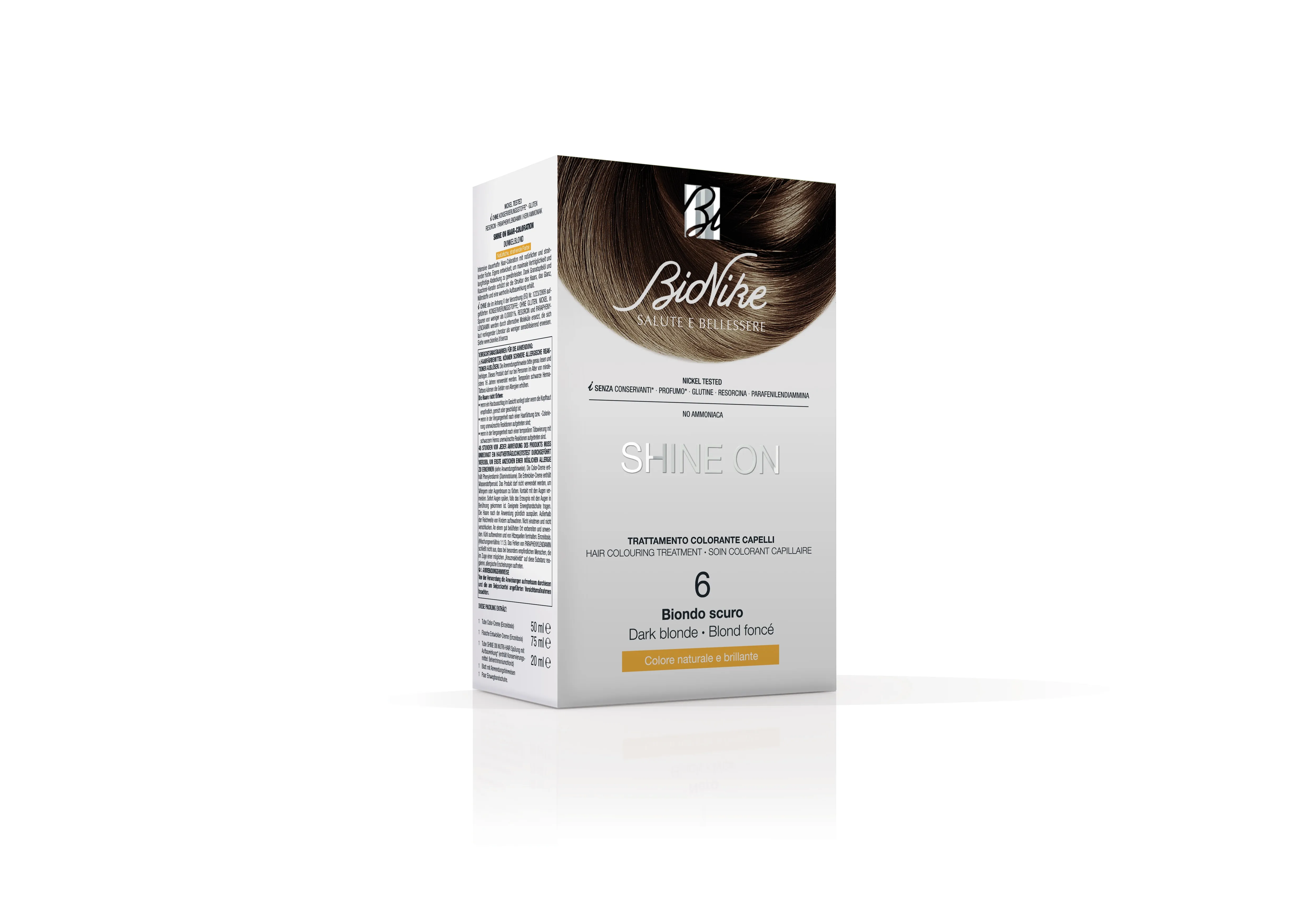 BIONIKE SHINE ON HOOLDAV JUUKSEVÄRV 6 TUME-BLOND UUS - Tootepilt 