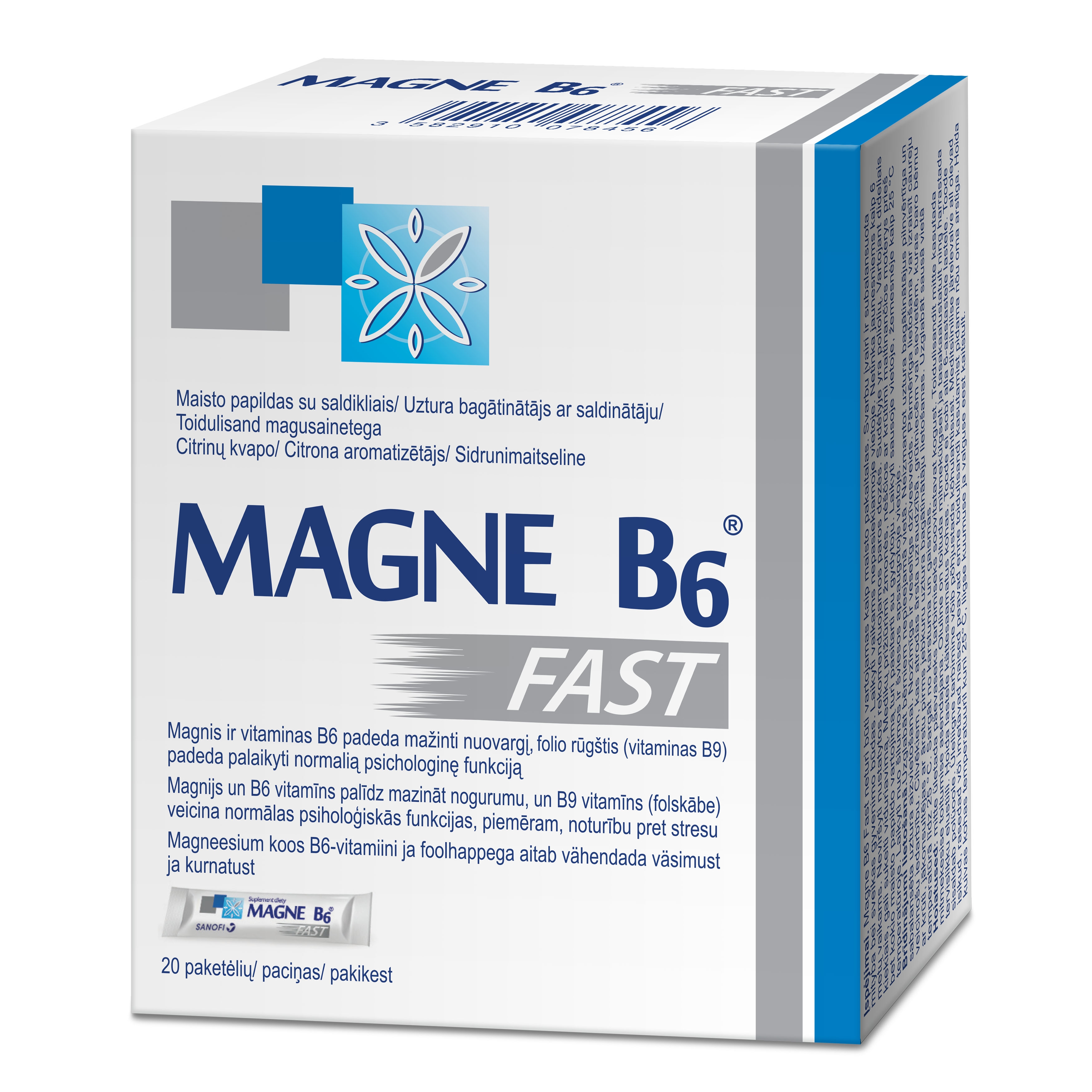 MAGNE B6 FAST N20 VANA KOOSTIS - Tootepilt 