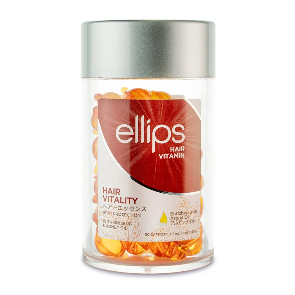 ELLIPS HAIR VITALITY JUUKSEVITAMIINID PEALEMÄÄRITAVAD 1ML N50 - Tootepilt 