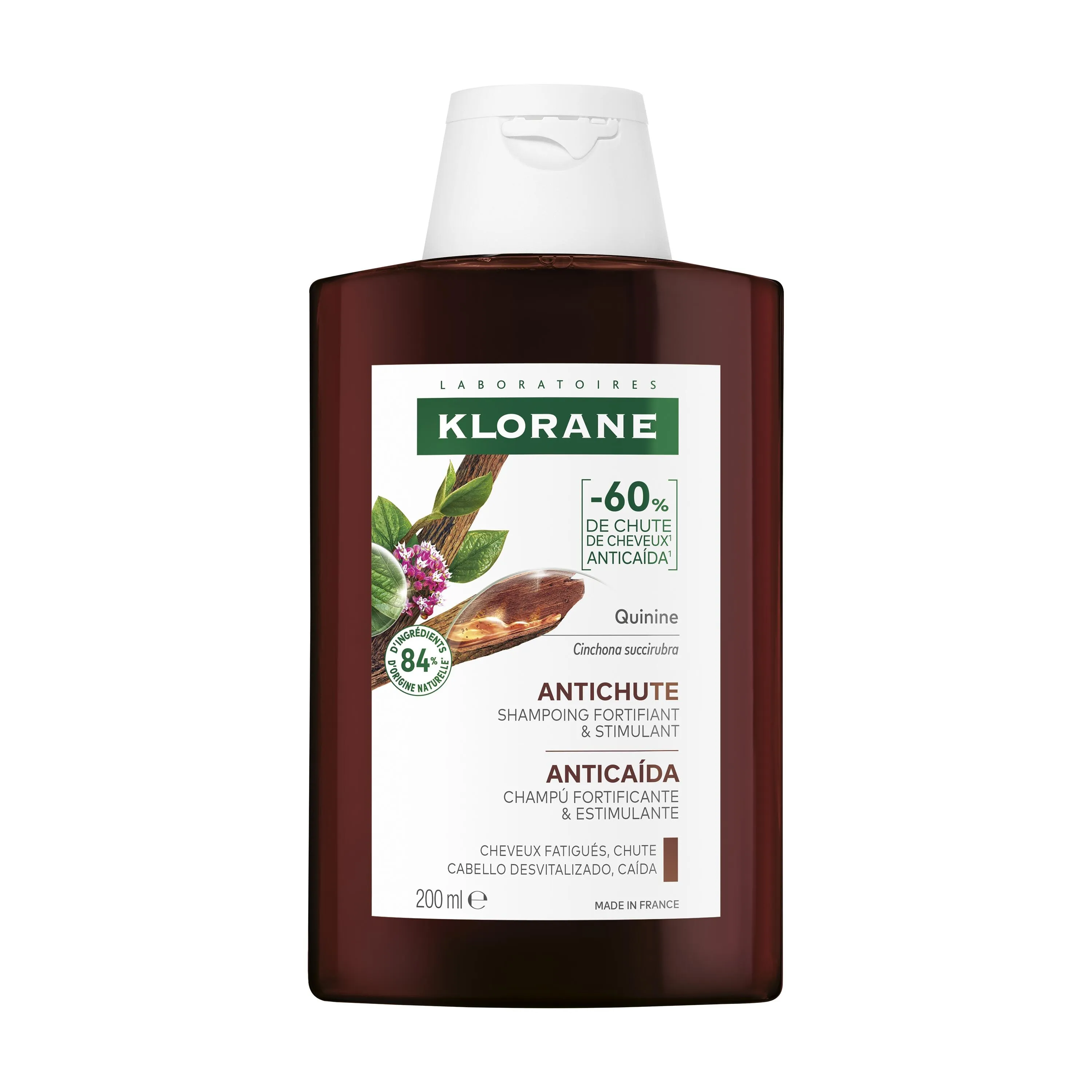 KLORANE SHAMPOON HINIINI EKSTRAKTIGA 200ML - Tootepilt 
