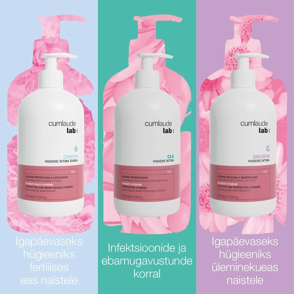 CUMLAUDE DELIGYN INTIIMPESUGEEL MENOPAUSI PERIOODIKS 500ML - Tootepilt 4