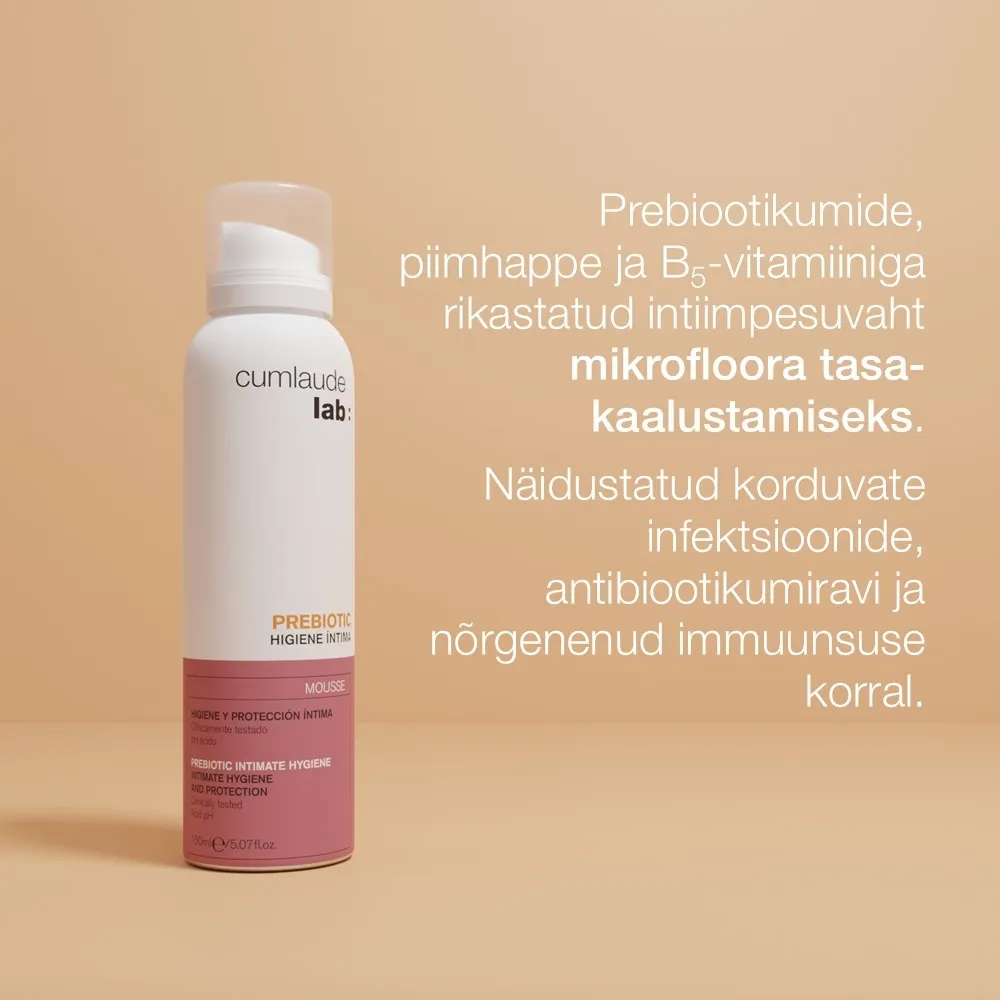 CUMLAUDE INTIIMPESUVAHT PREBIOOTILINE 150ML - Tootepilt 3
