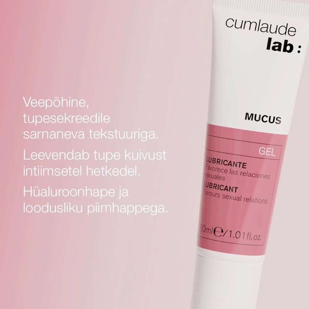 CUMLAUDE MUCUS INTIIMPIIRKONNA LUBRIKANT 30ML - Tootepilt 3