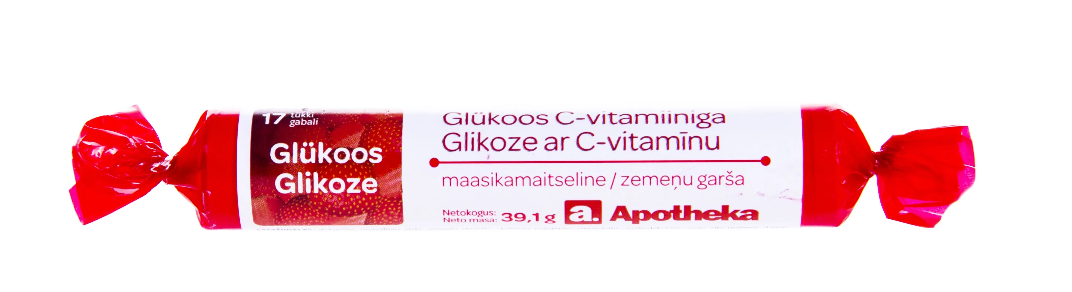 A. GLÜKOOSITROPSID C-VITAMIINIGA (MAASIKAS) N17 - Tootepilt 
