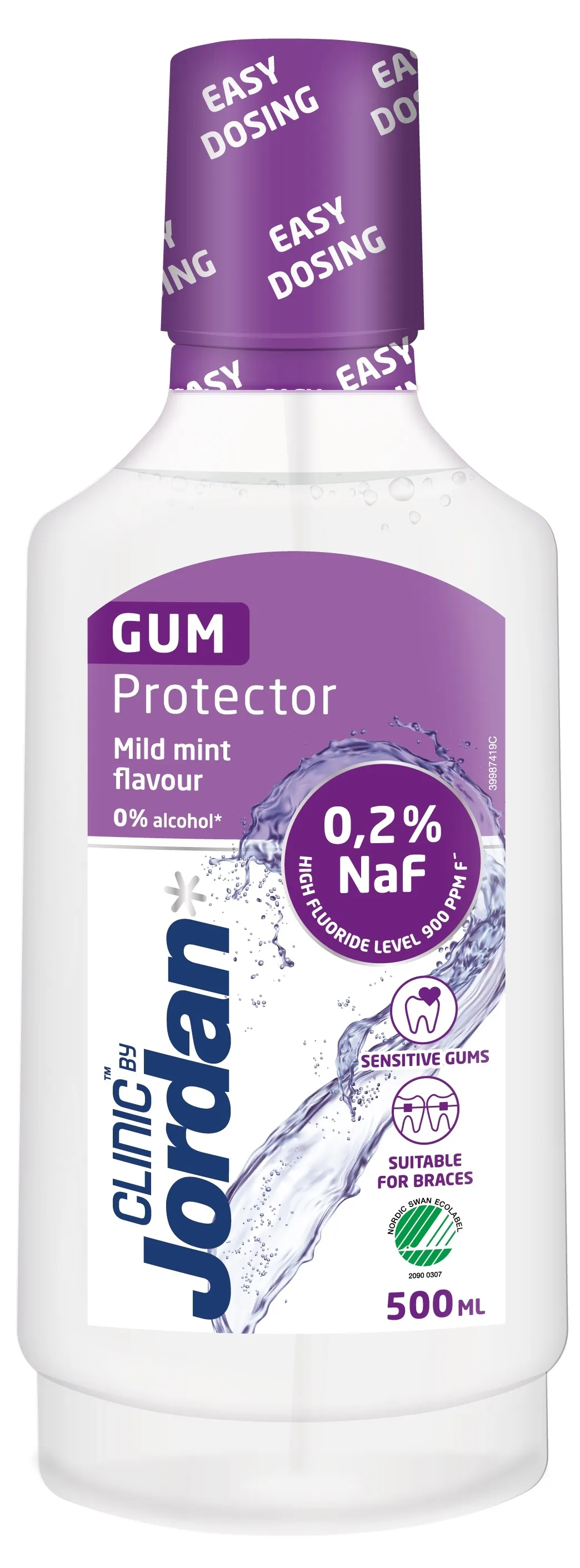 JORDAN CLINIC GUM PROTECTOR SUUVESI IGEMETE HOOLDUSEKS 500ML - Tootepilt 