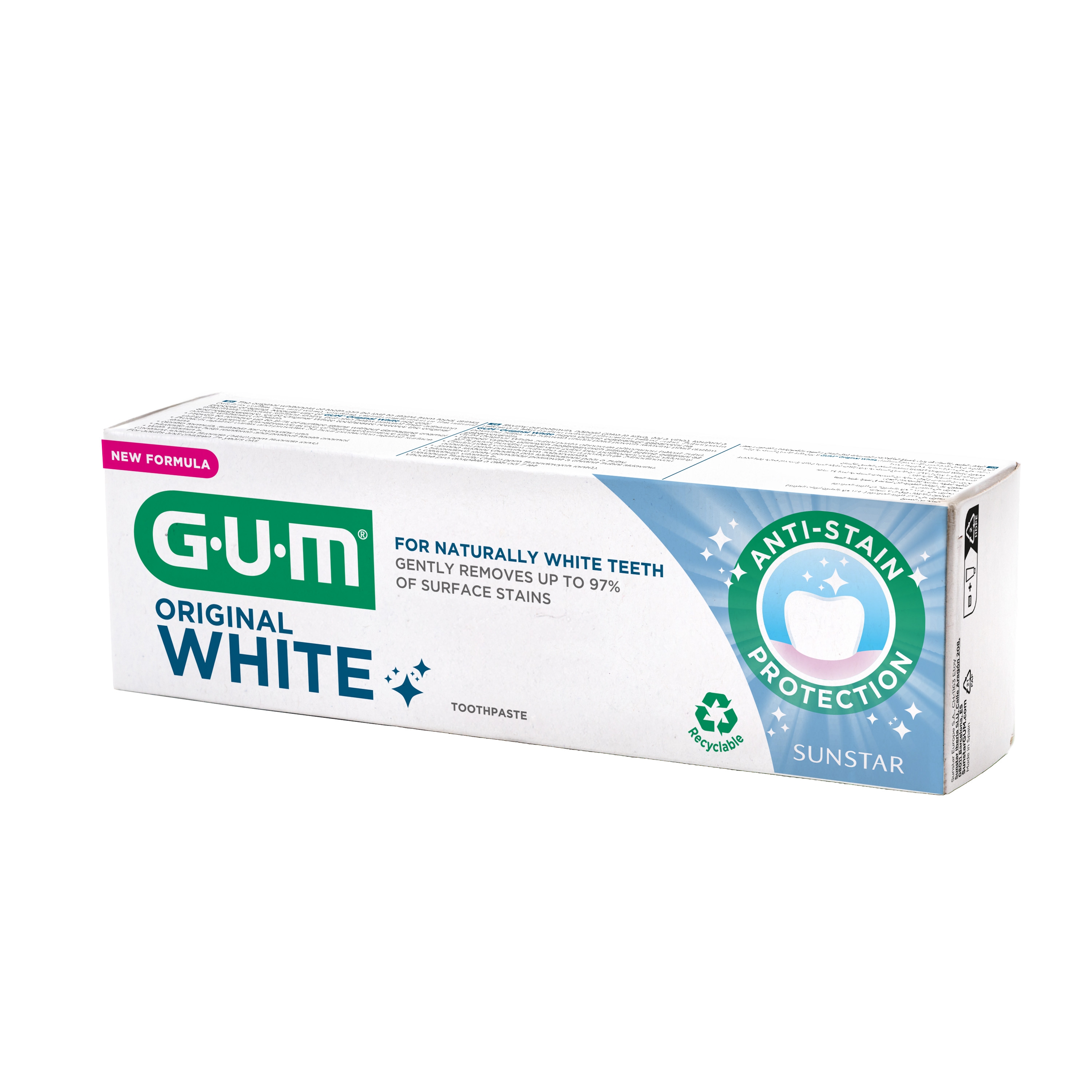 GUM HAMBAPASTA ORIGINAL WHITE 75ML - Tootepilt 