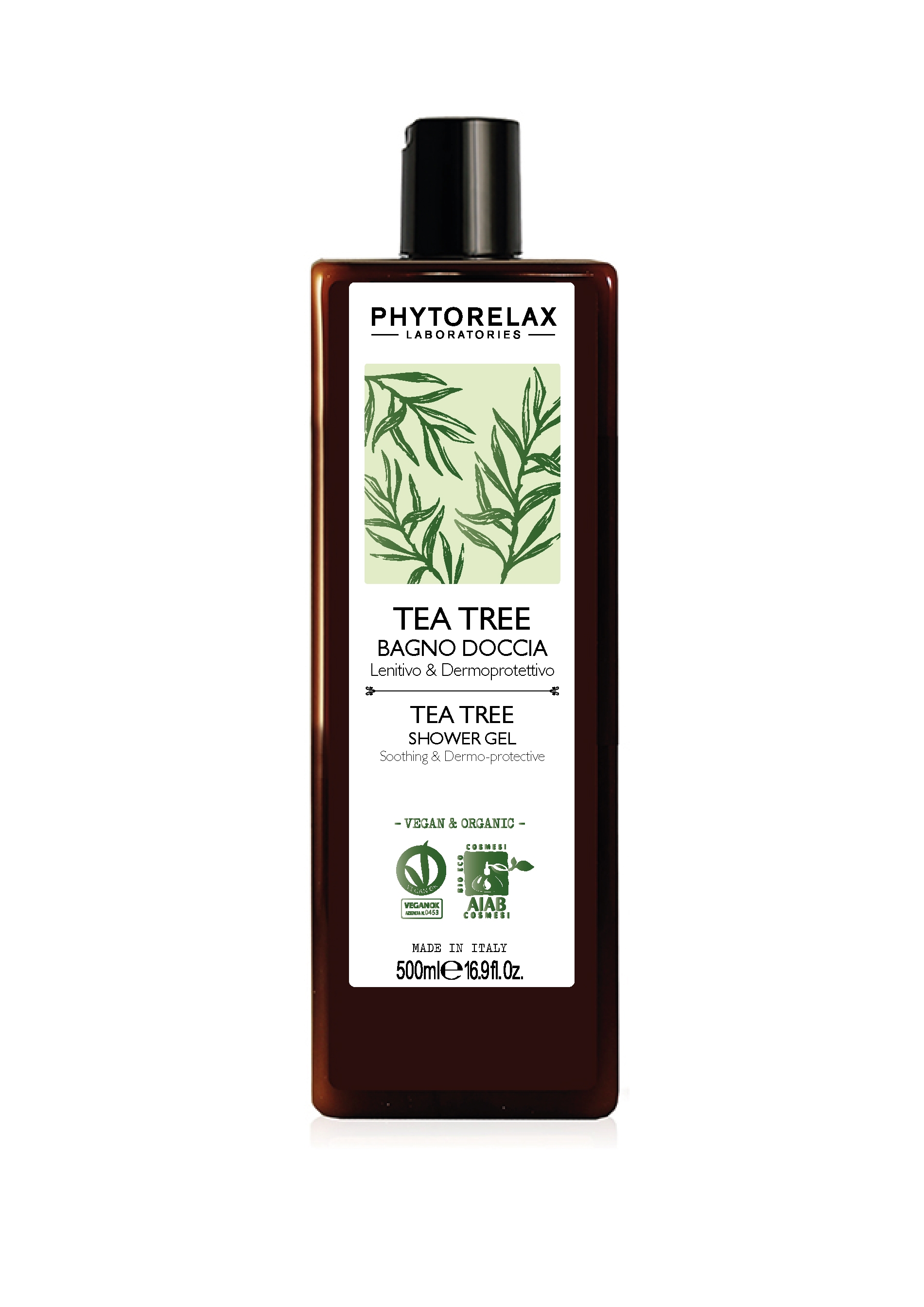 PHYTORELAX TEEPUUÕLI DUSHIGEEL 500ML - Tootepilt 