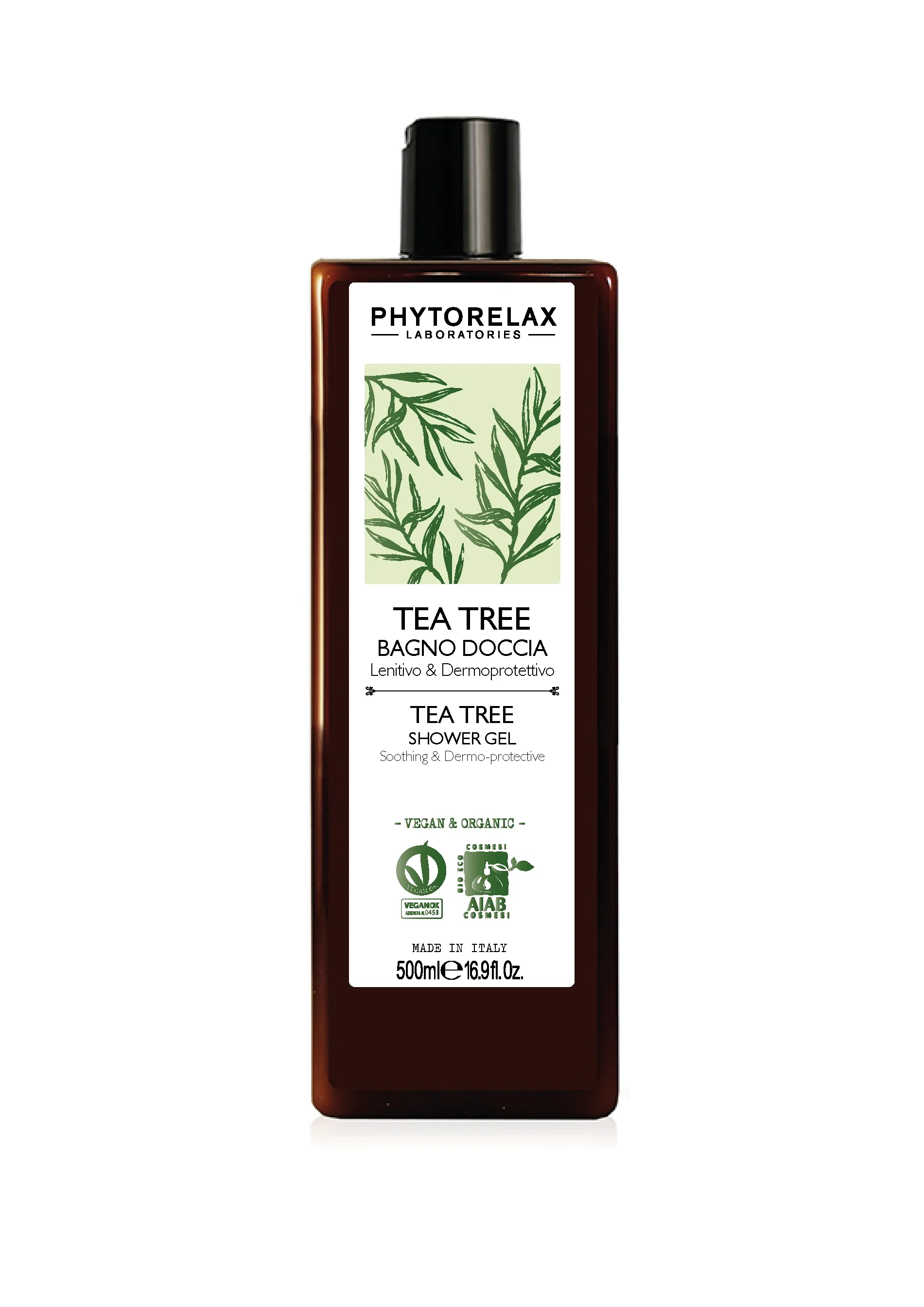 PHYTORELAX TEEPUUÕLI DUSHIGEEL 500ML - Tootepilt 