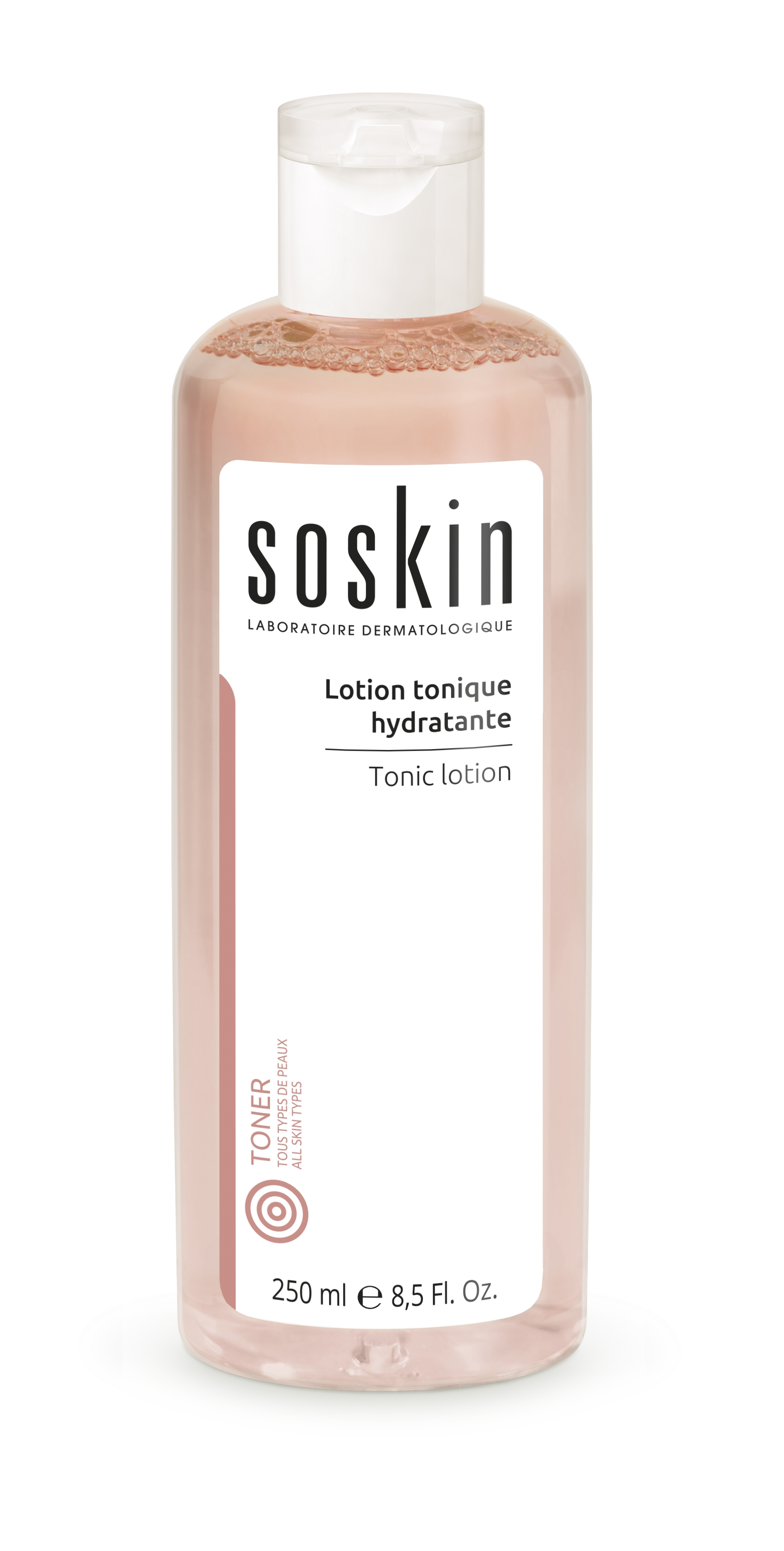 SOSKIN PARIS NÄOTOONIK KUIVALE JA TUNDLIKULE NAHALE 250ML - Tootepilt 