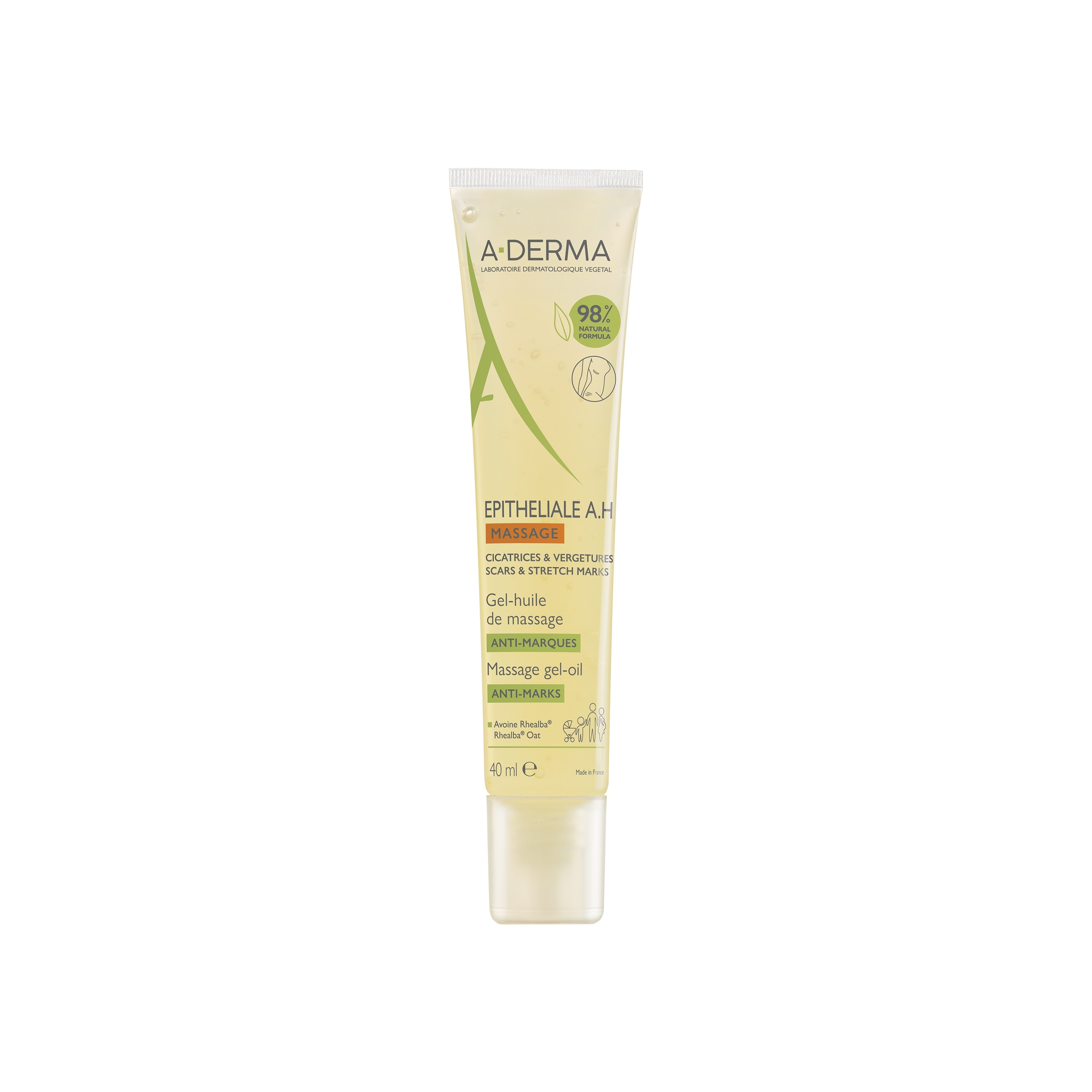 A-DERMA EPITHELIALE MASSAZHIÕLI ARMIDEVASTANE 40ML - Tootepilt 2