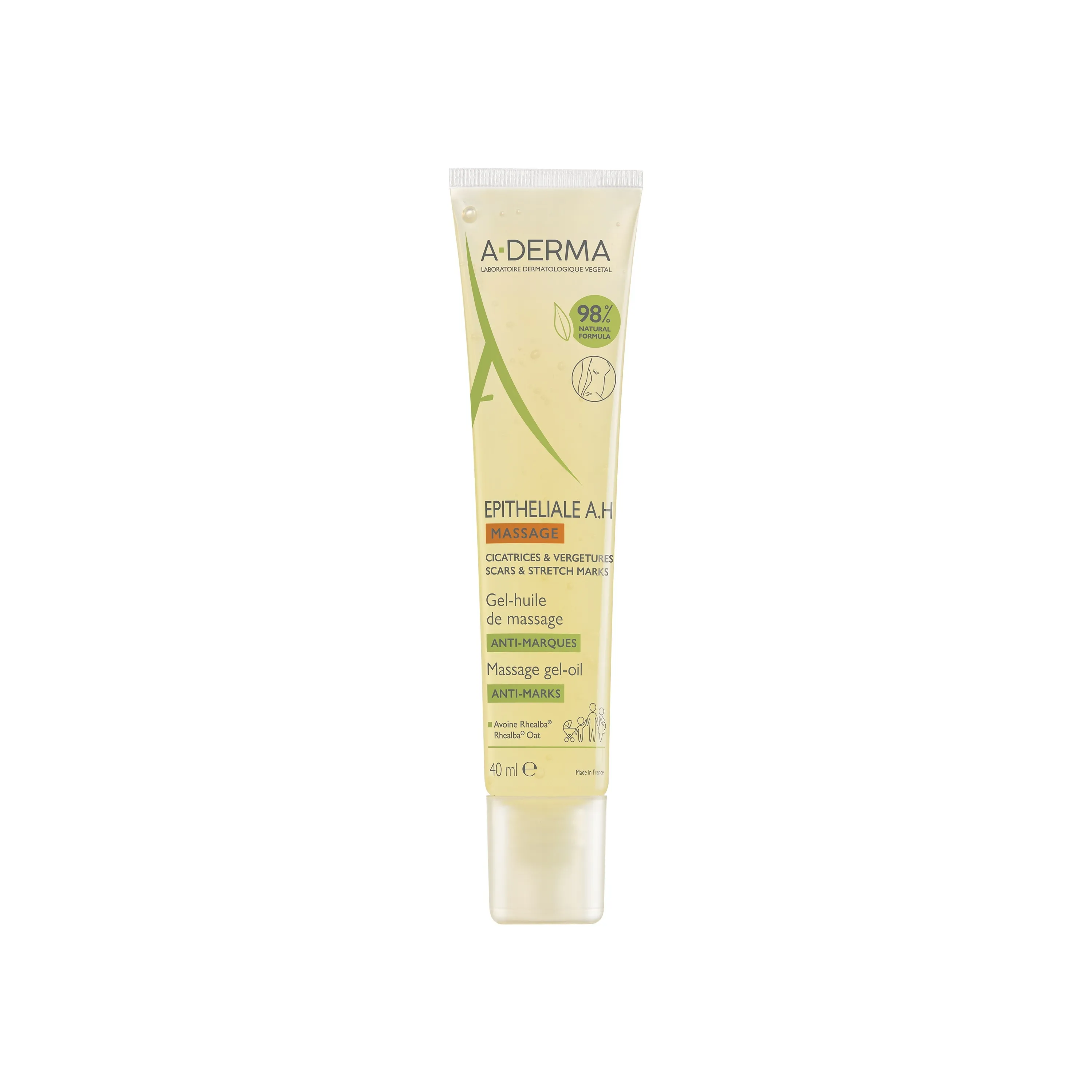 A-DERMA EPITHELIALE MASSAZHIÕLI ARMIDEVASTANE 40ML - Tootepilt 2